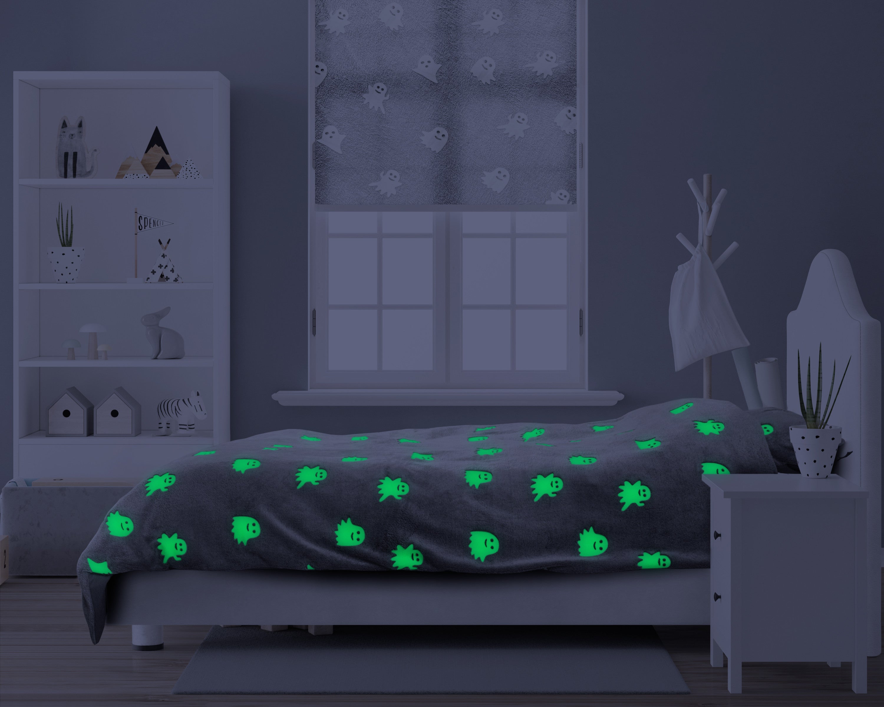 Glow in the dark Spooky Grey