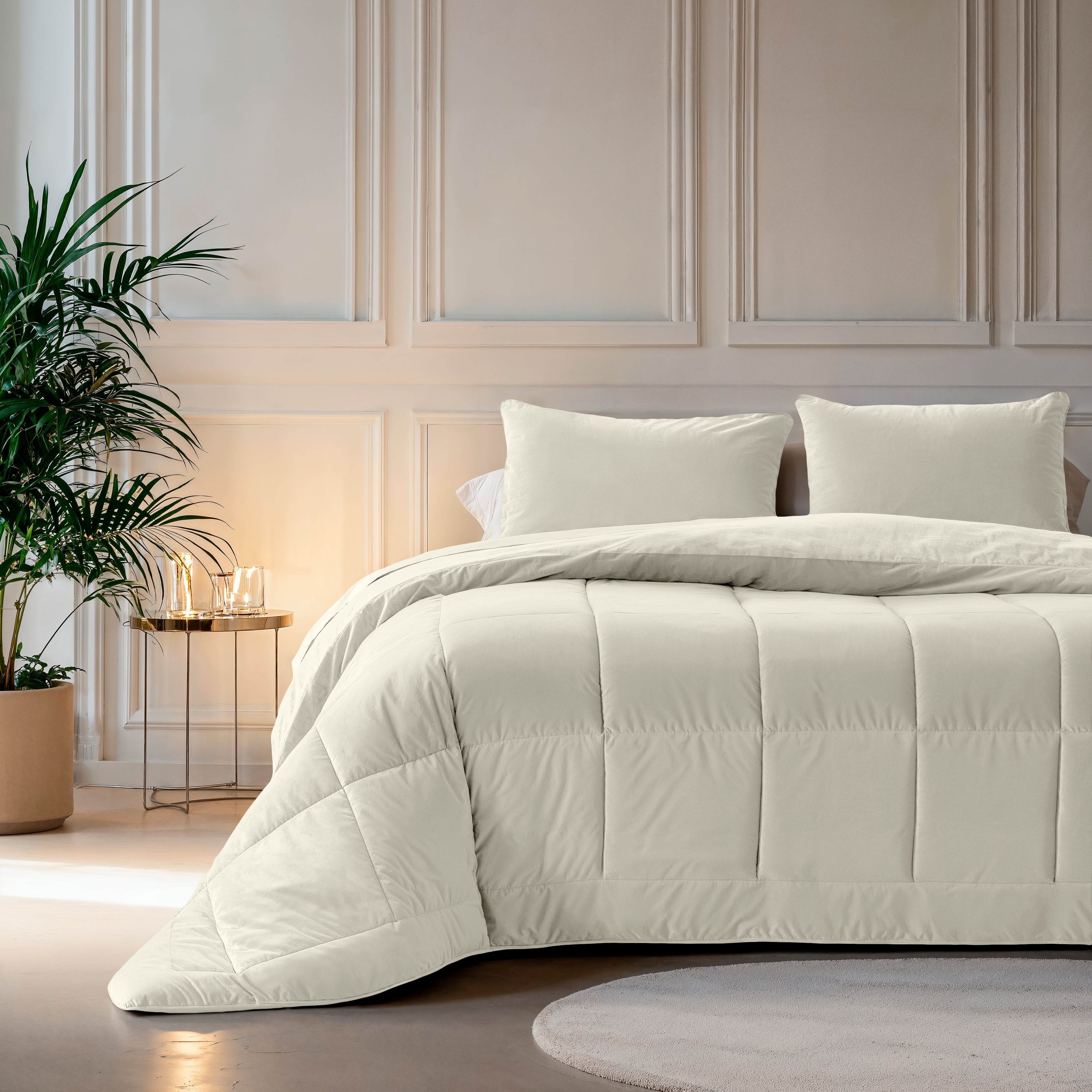 Lazy Velvet Odeja Creme