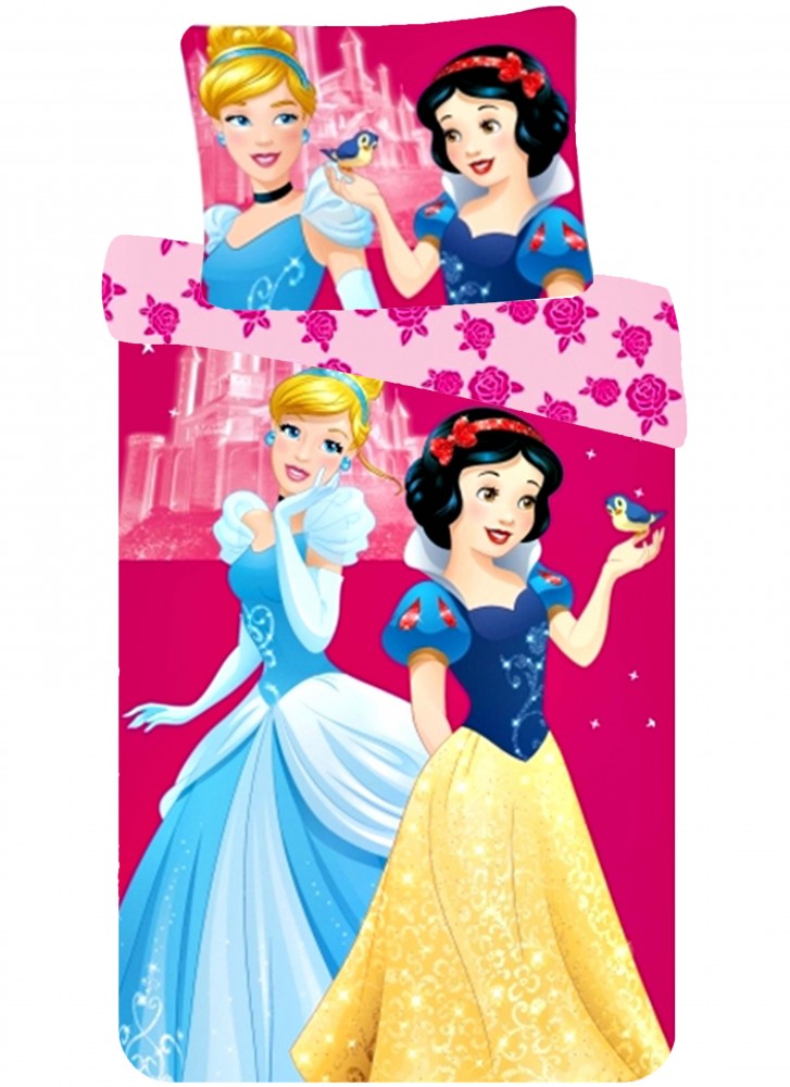 Komplet otroške posteljnine Disney Princess Kind 90cm—140cm, 40cm—55 cm