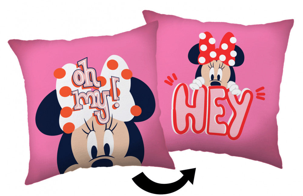 Okrasna blazina Disney Minnie Hey roza
