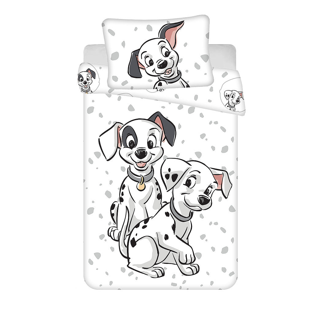 Komplet otroške posteljnine Disney 101 Dalmatinci 100cm—135 cm, 40cm—60 cm