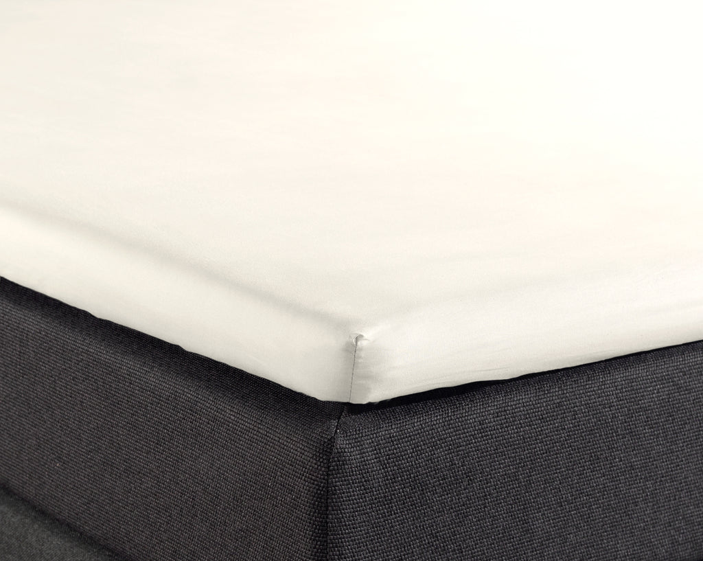 Split Top bombažna rjuha za nadvložek Creme