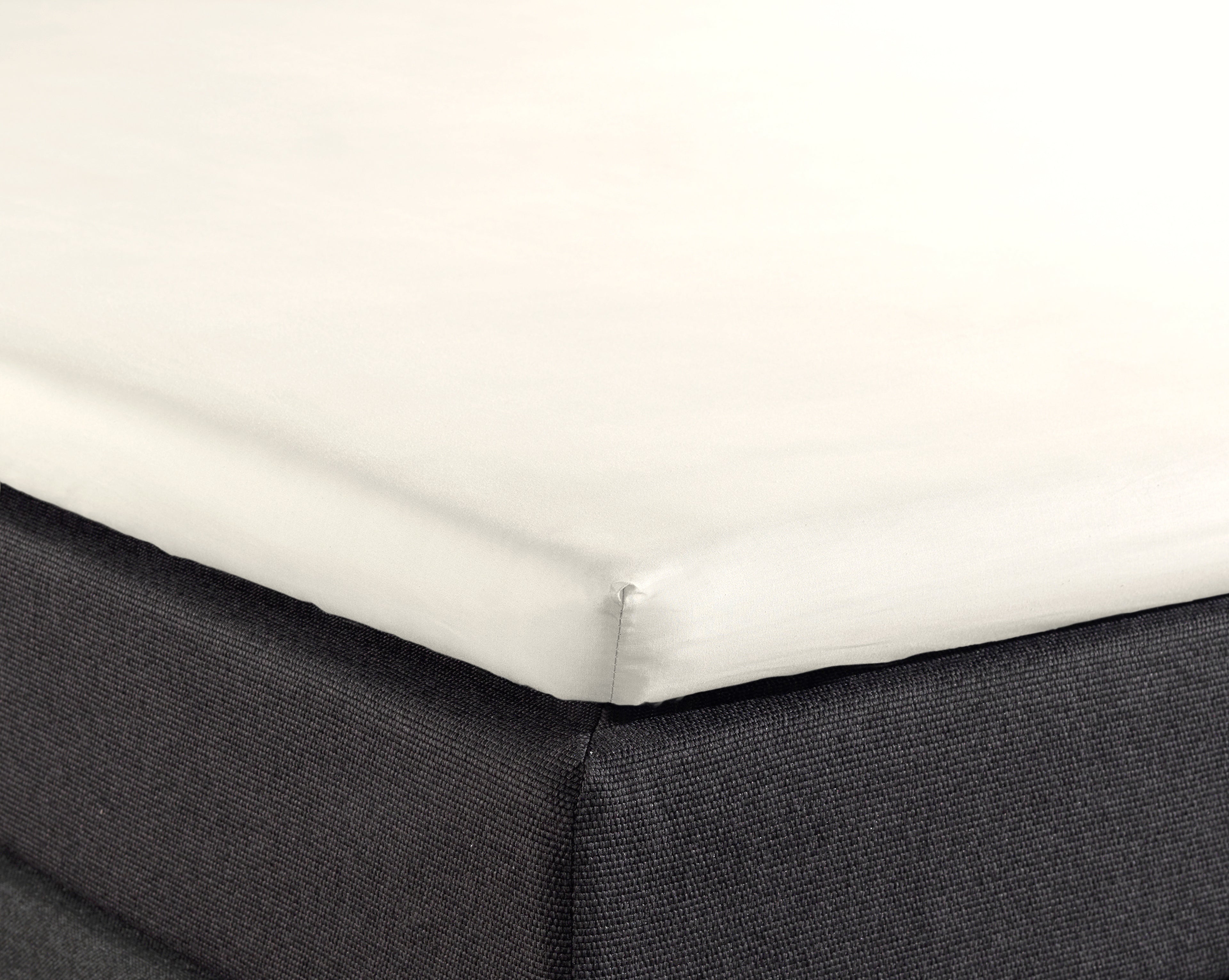 Split Top bombažna rjuha za nadvložek Creme