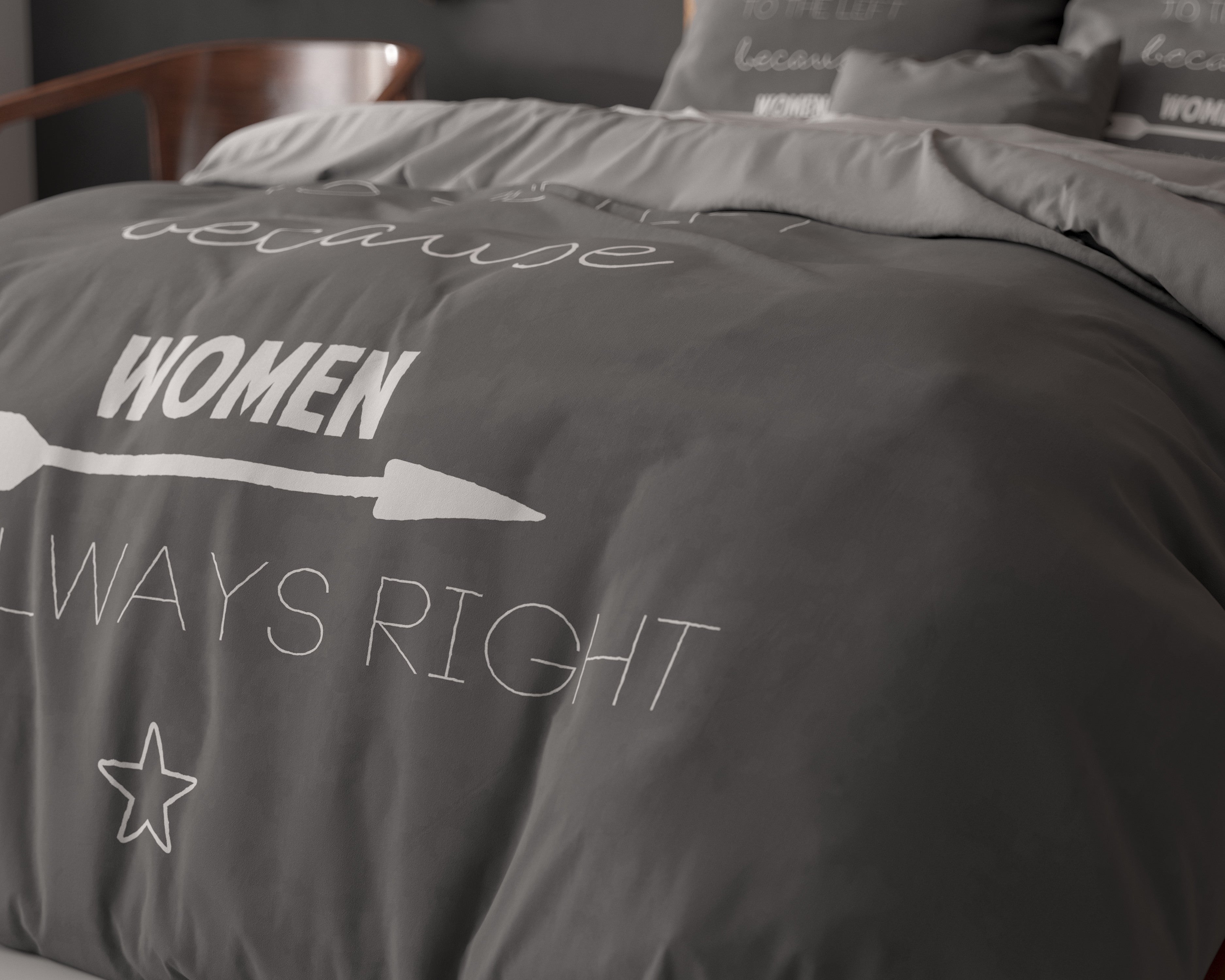 Women Always Right Antracit