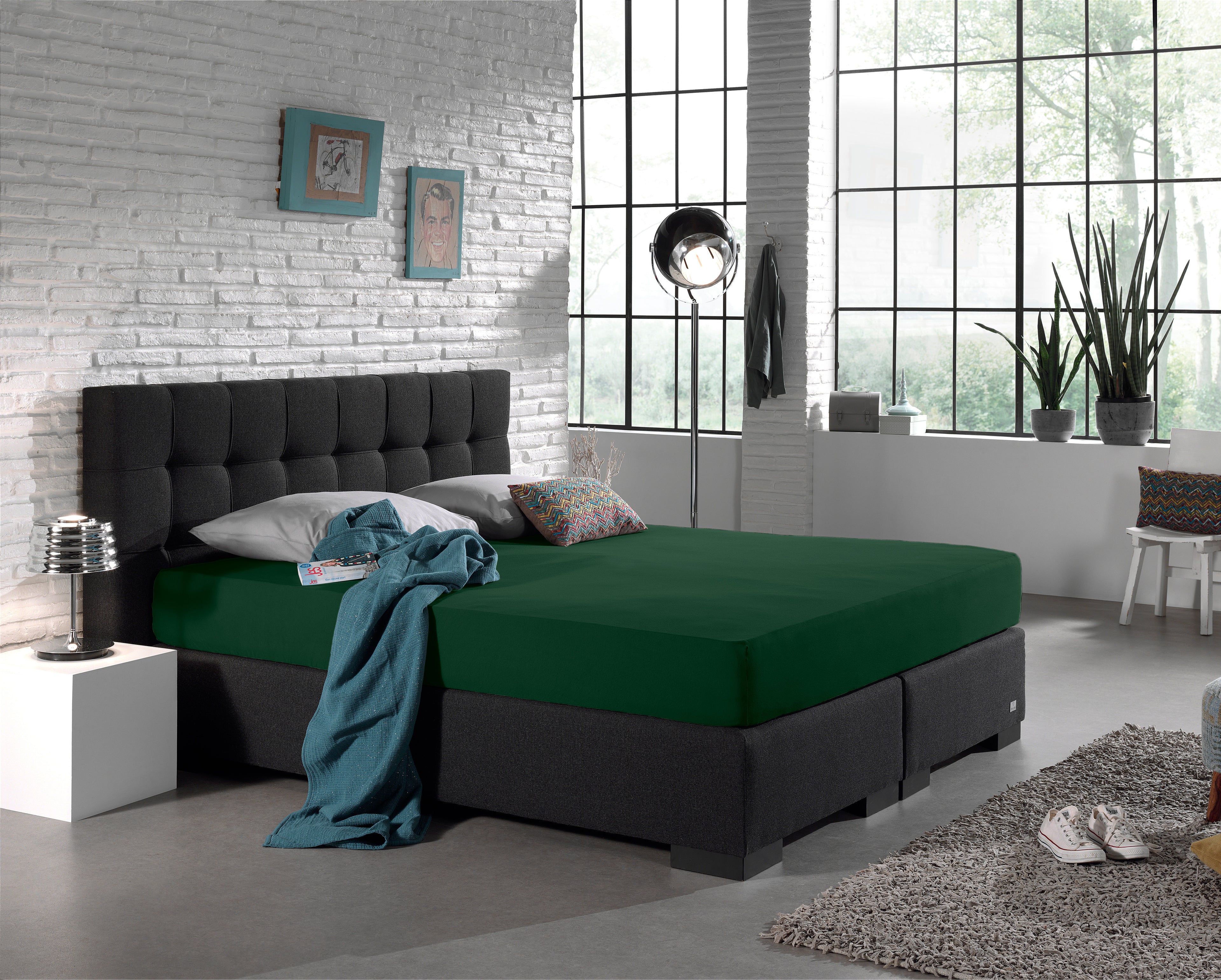 Single Jersey 135 gr. rjuha Botanisch Green
