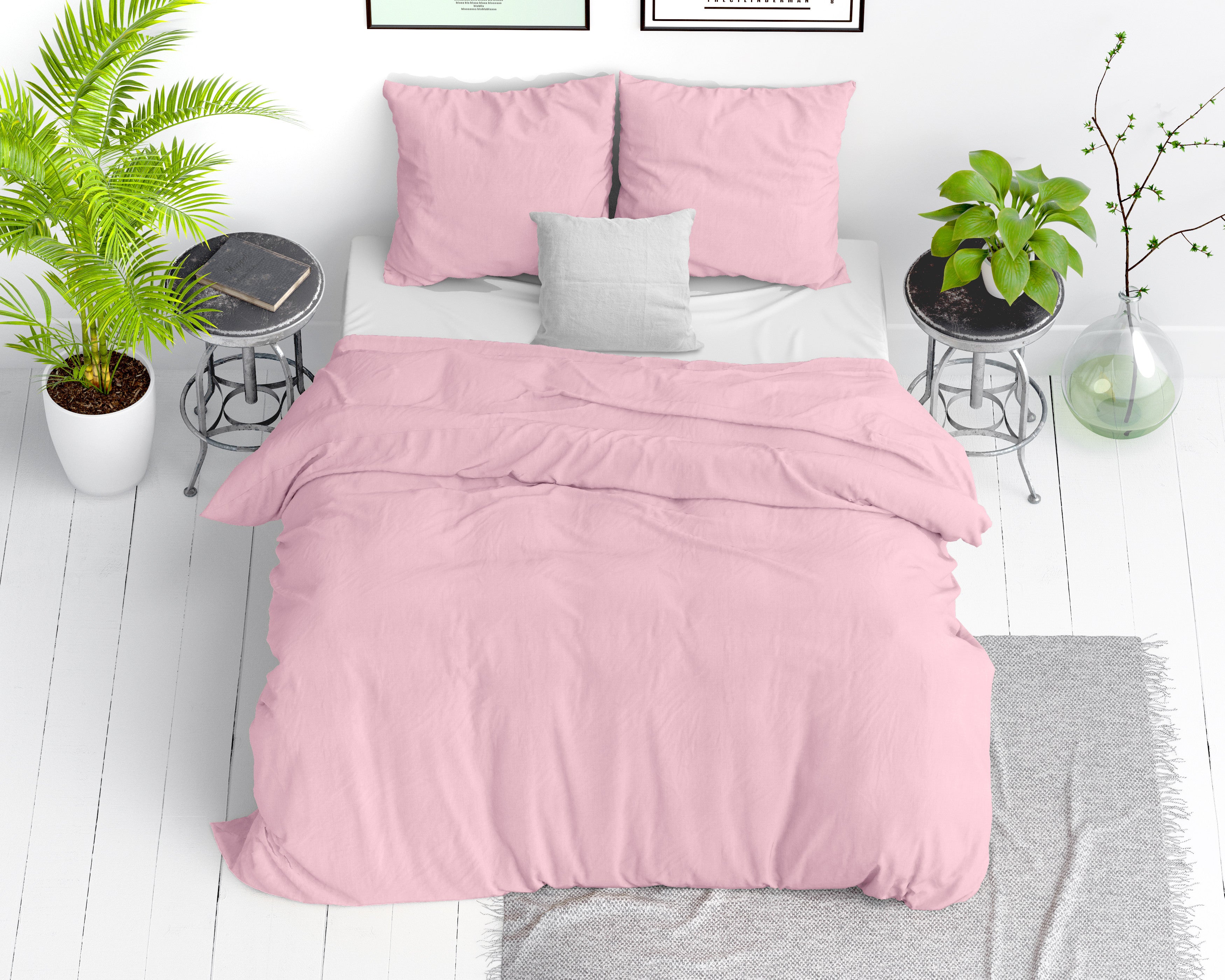 Stone washed Pink