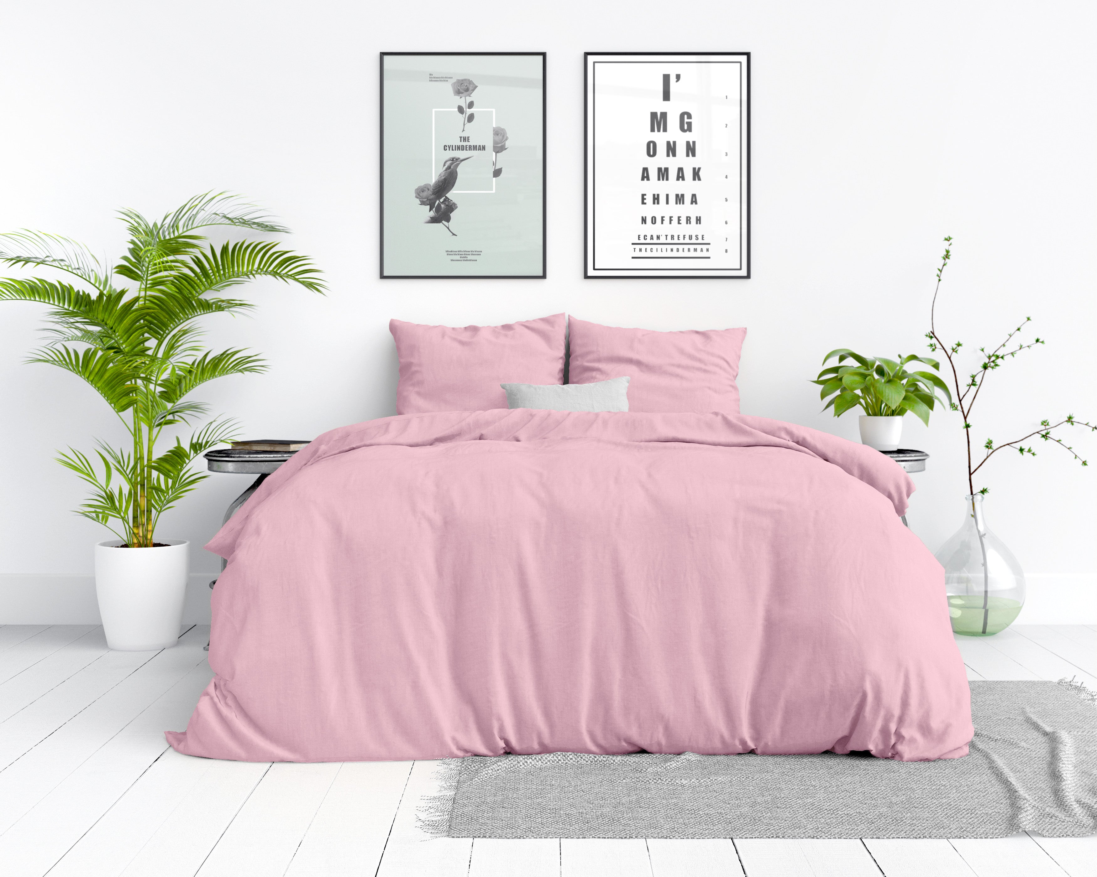 Stone washed Pink