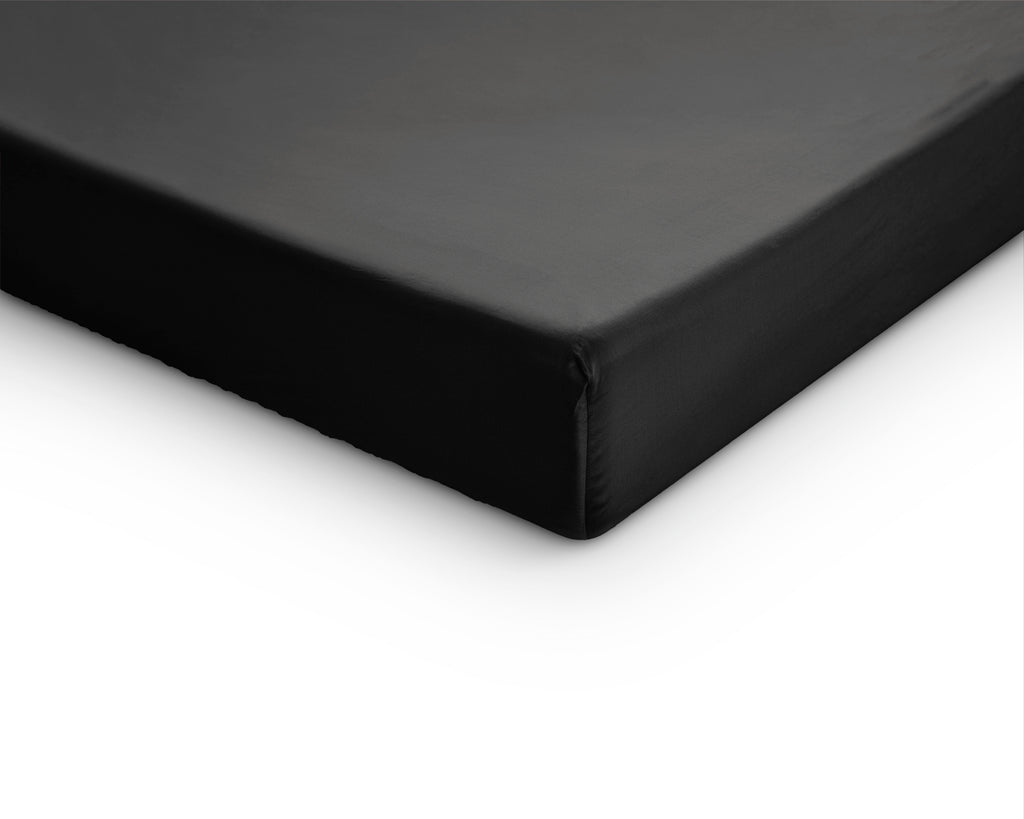 Topper rjuha iz satena za nadvložek Black