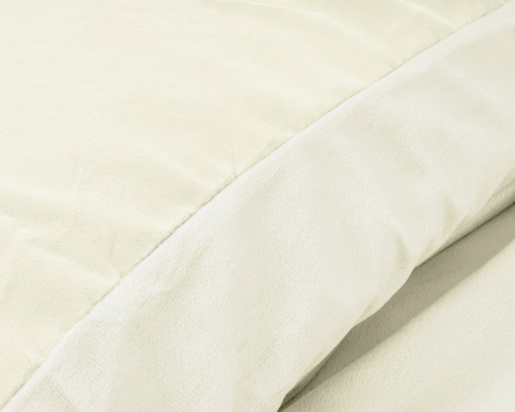 Velvet Uni posteljnina Creme