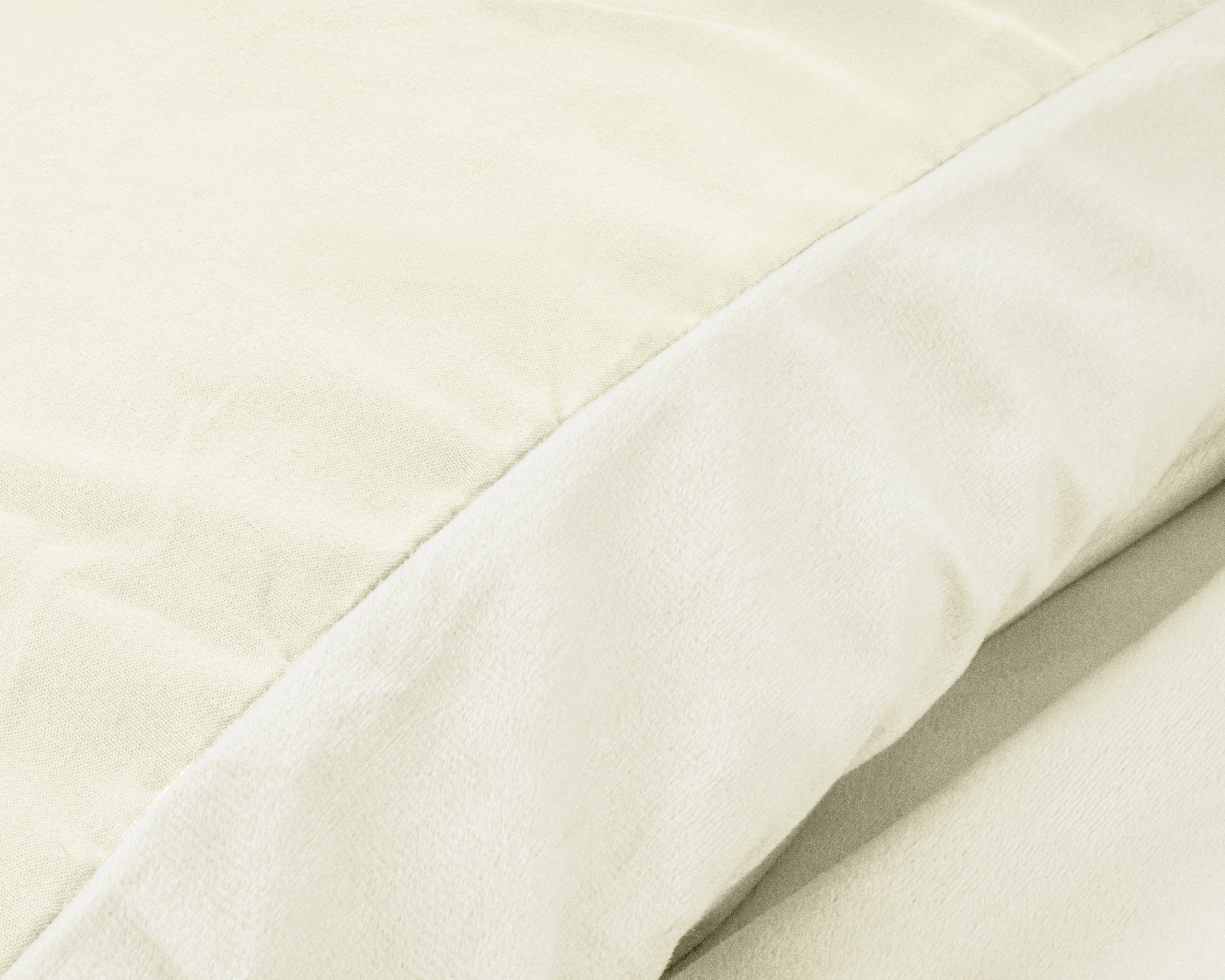 Velvet Uni posteljnina Creme