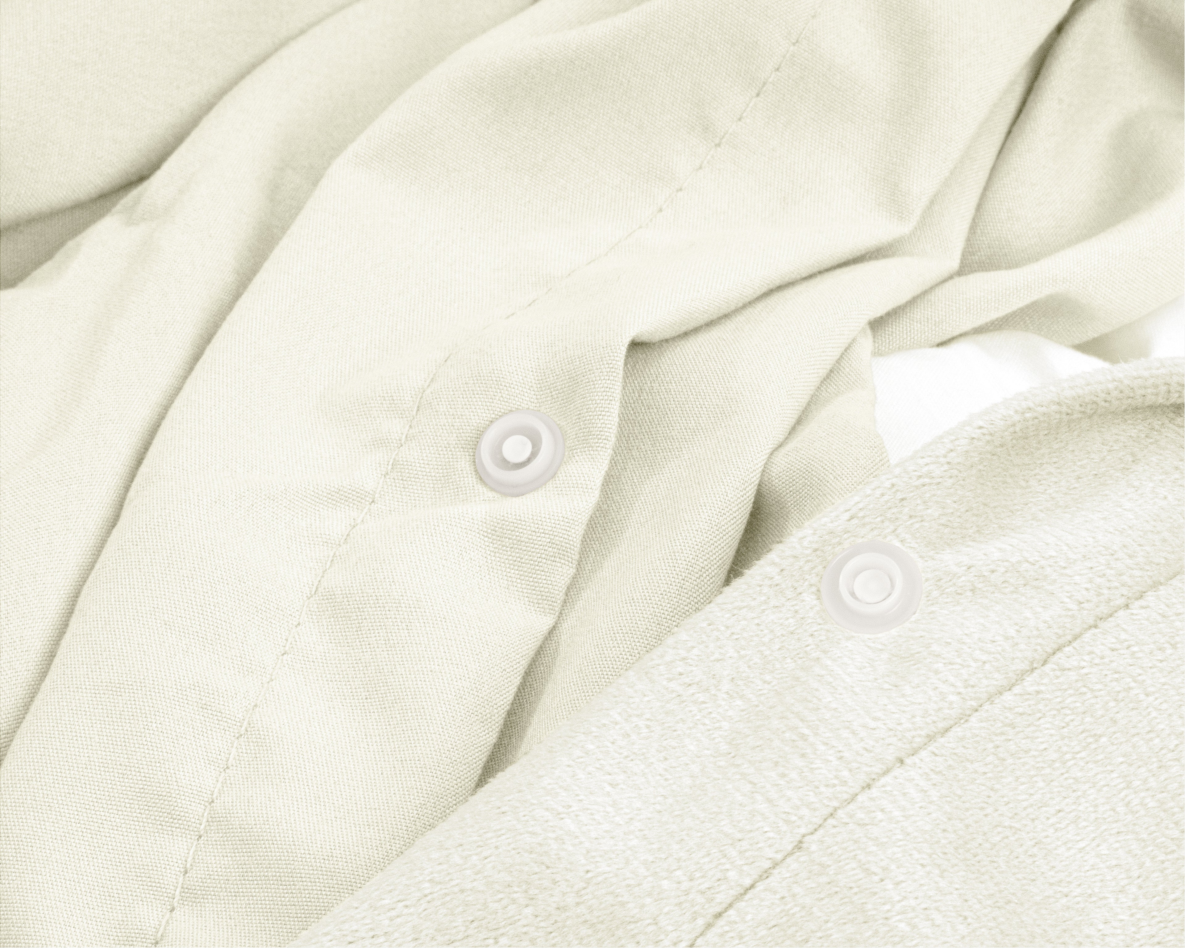 Velvet Uni posteljnina Creme