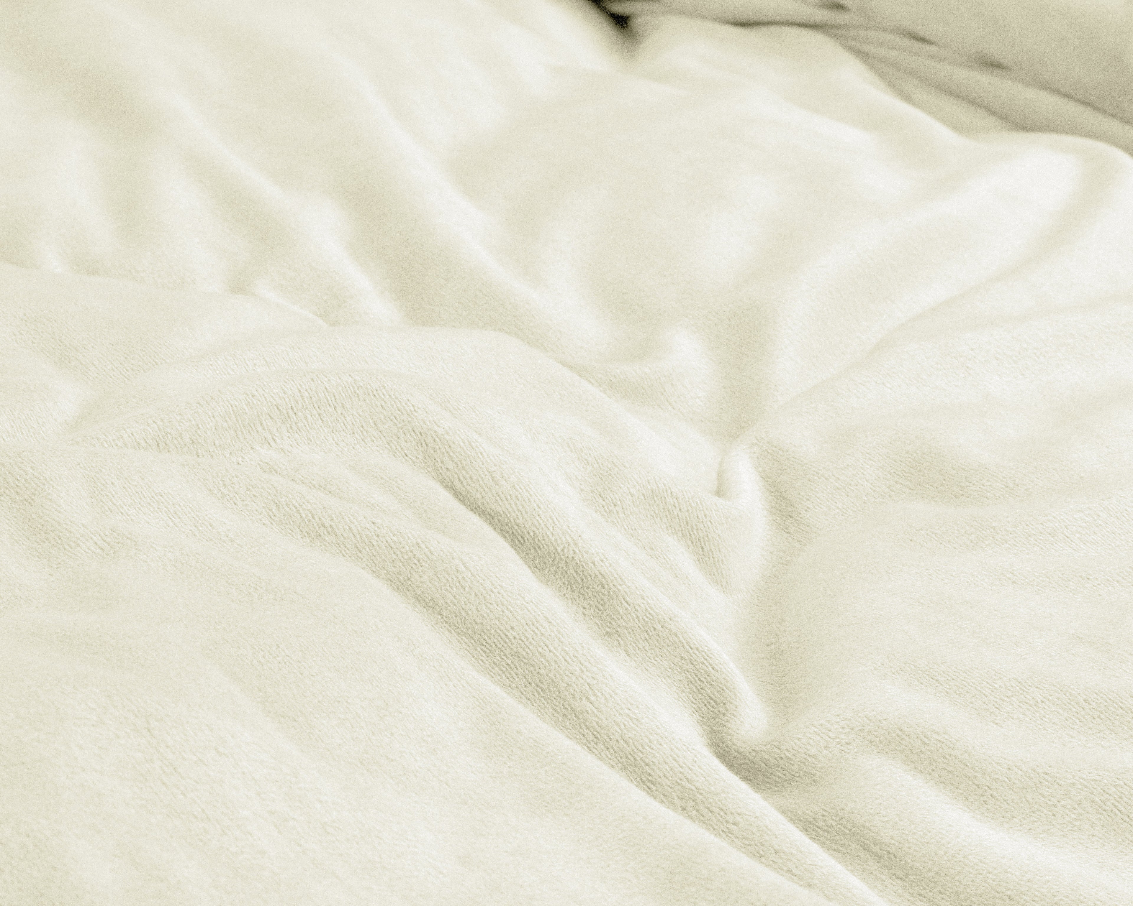 Velvet Uni posteljnina Creme