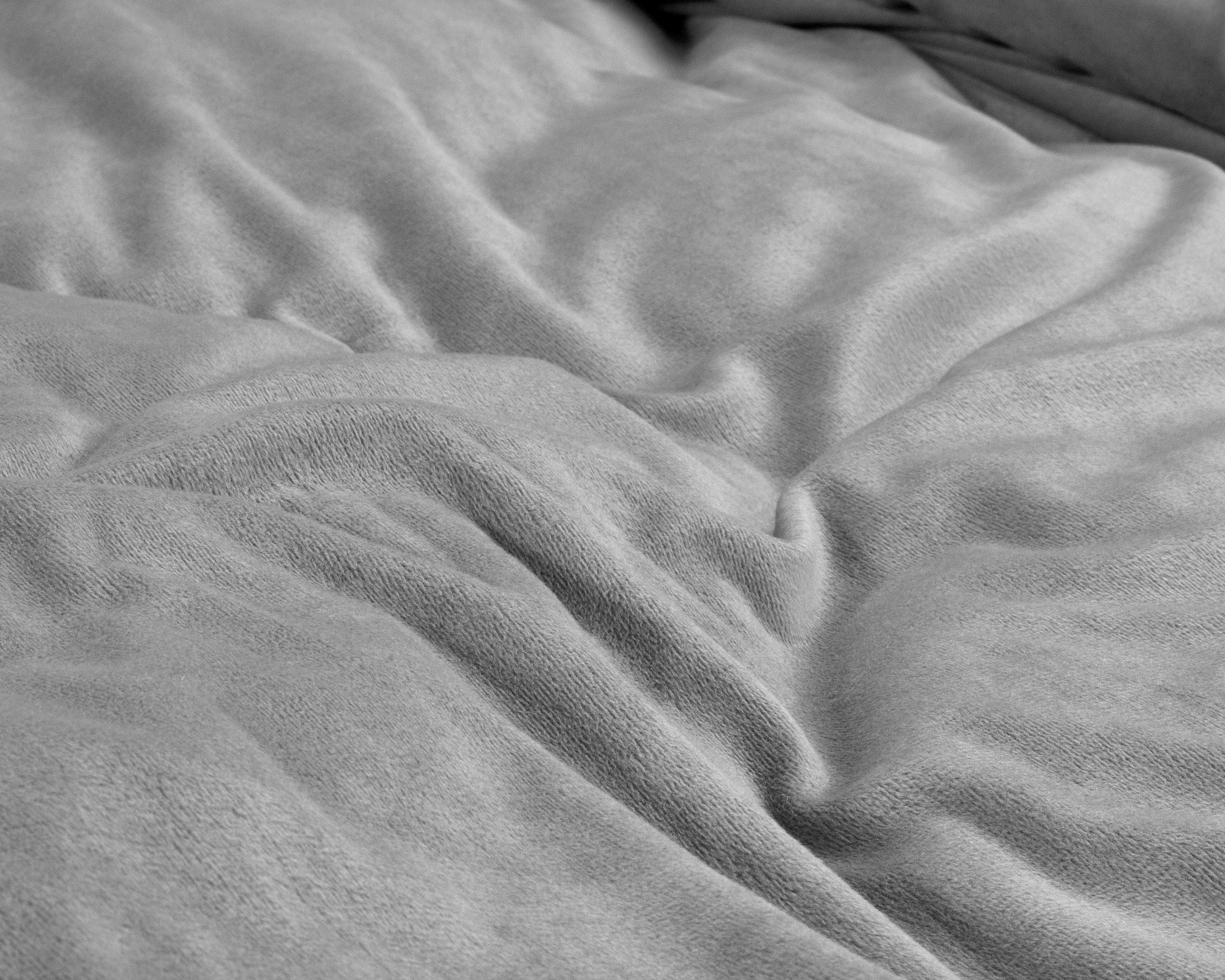Velvet Uni posteljnina Grey