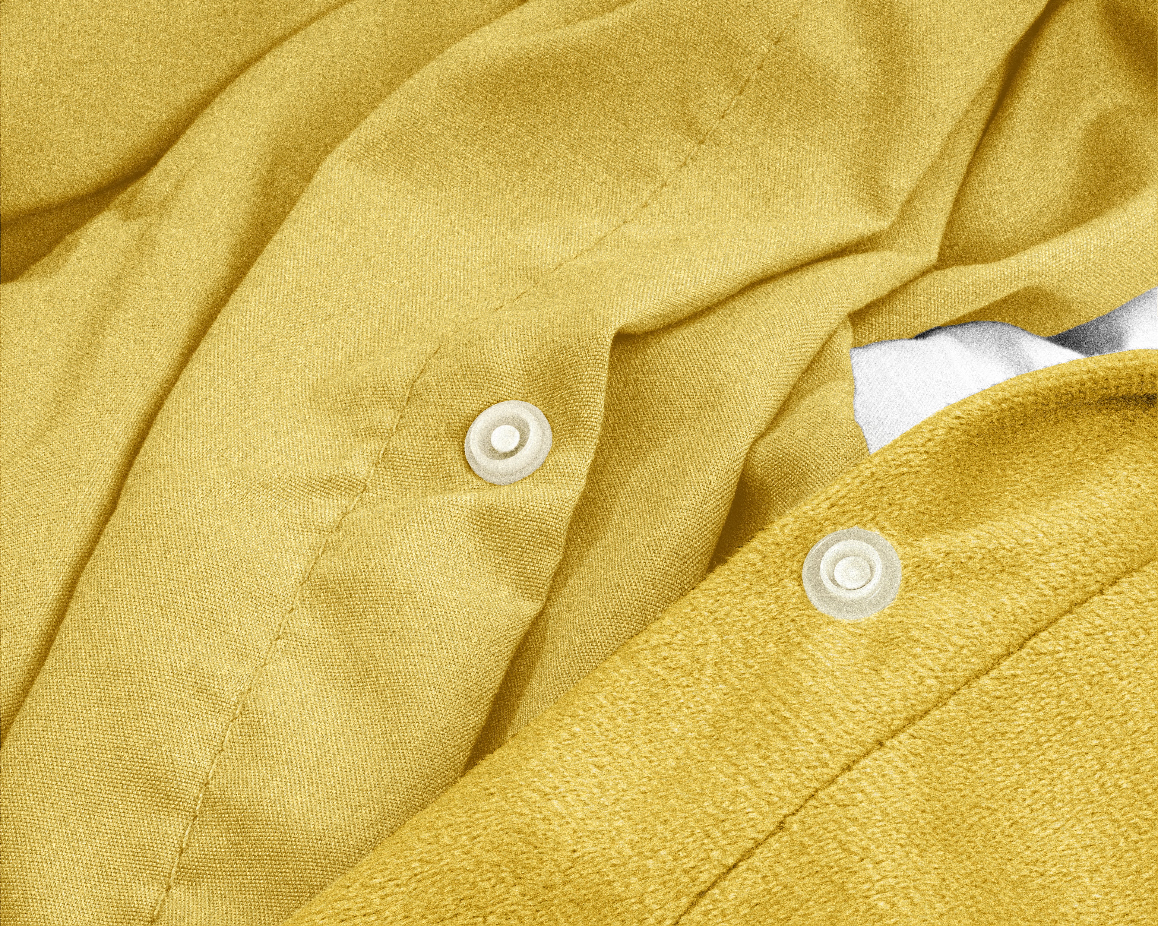 Velvet Uni posteljnina Gold
