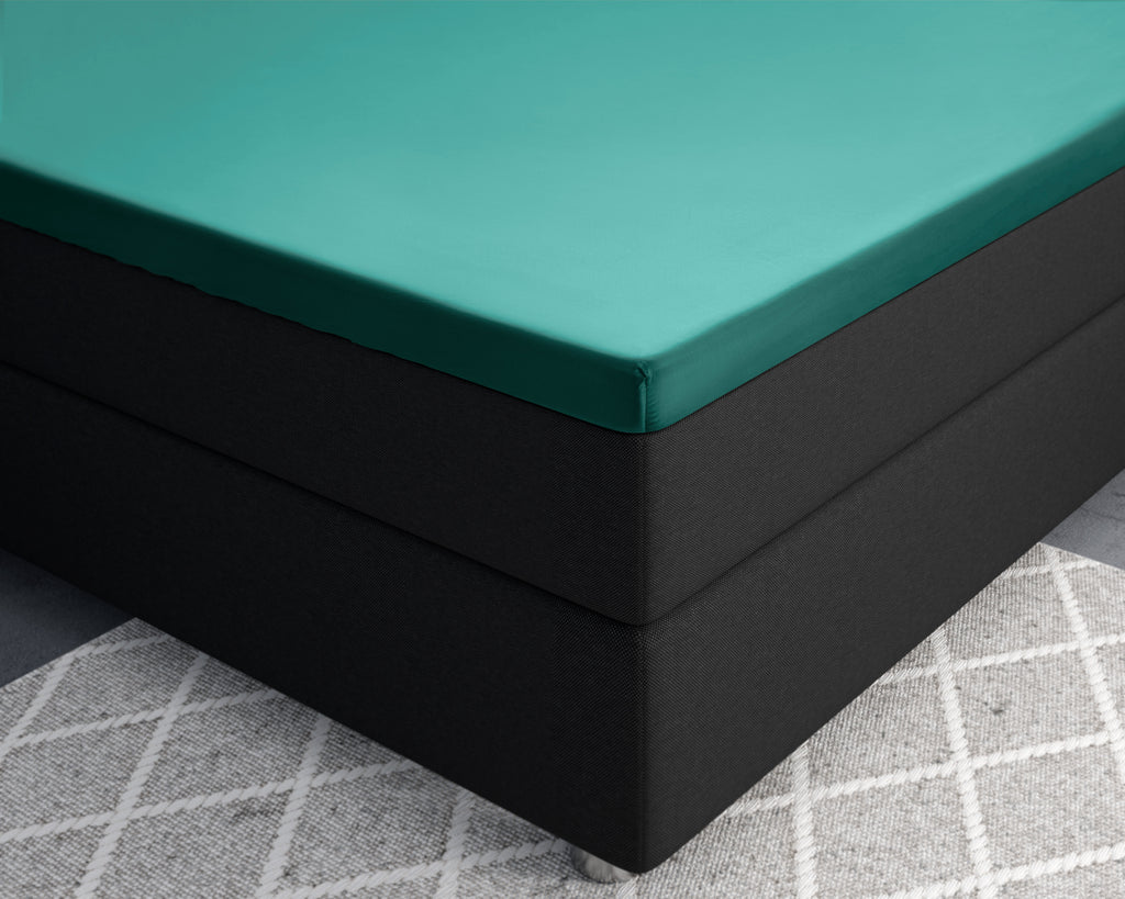 Topper Rjuha iz satena za nadvložek Dark Green
