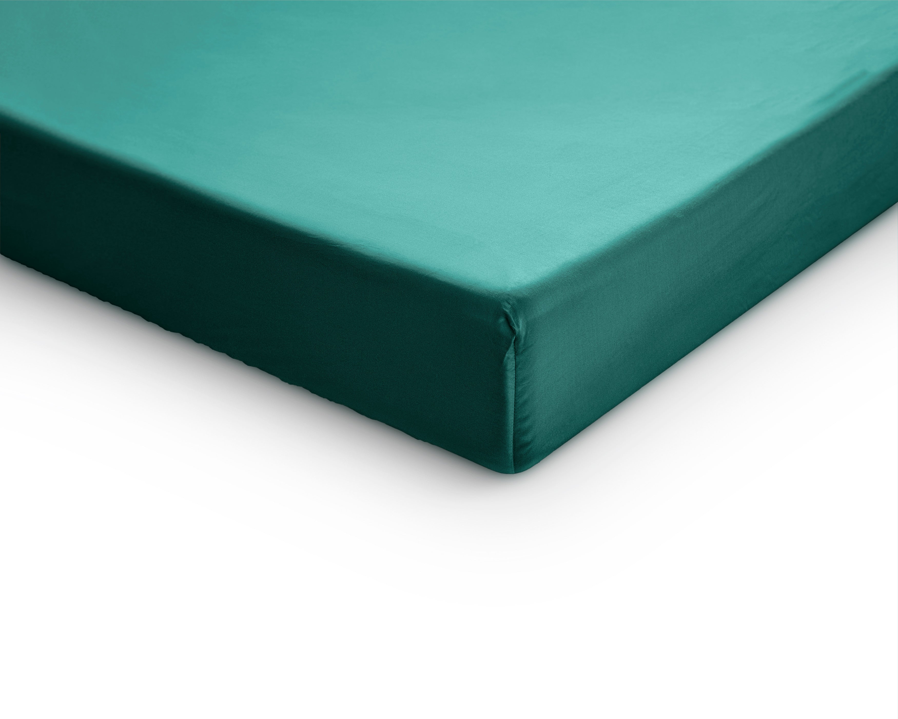 Topper Rjuha iz satena za nadvložek Dark Green