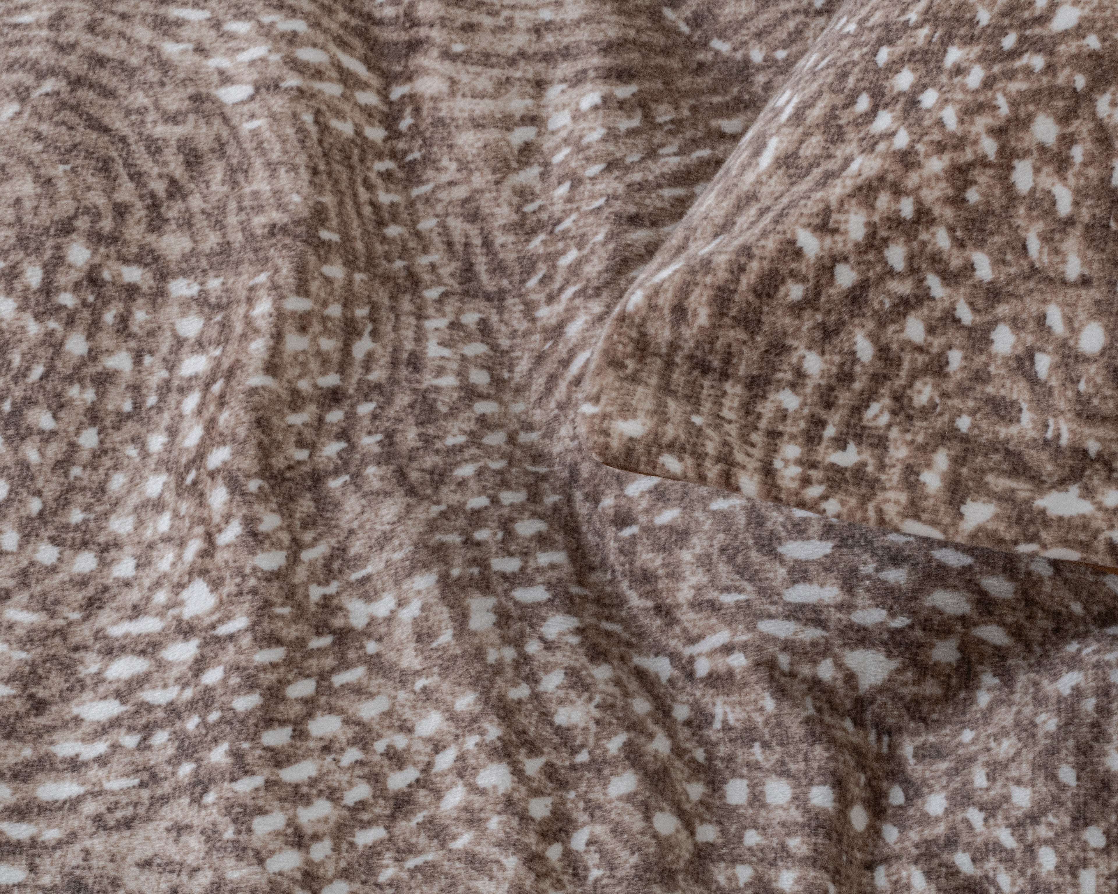 Signature Velvet Bombaž posteljnina Aria Brown