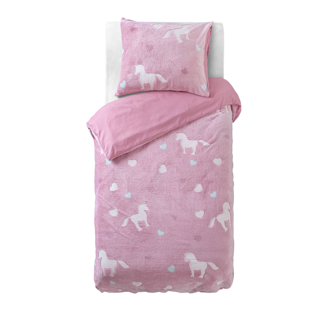 Glow in the dark Unicorn Pink
