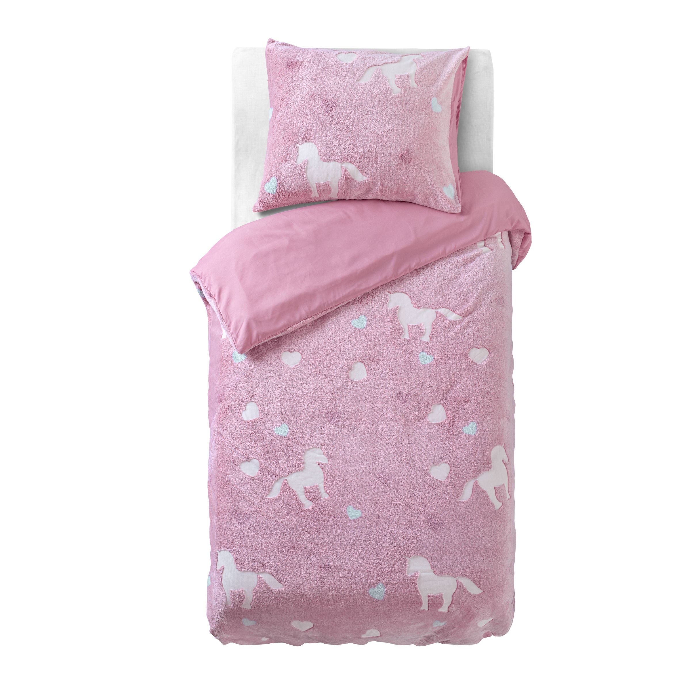 Glow in the dark Unicorn Pink