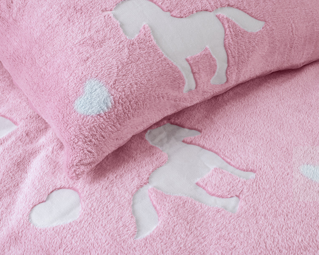 Glow in the dark Unicorn Pink