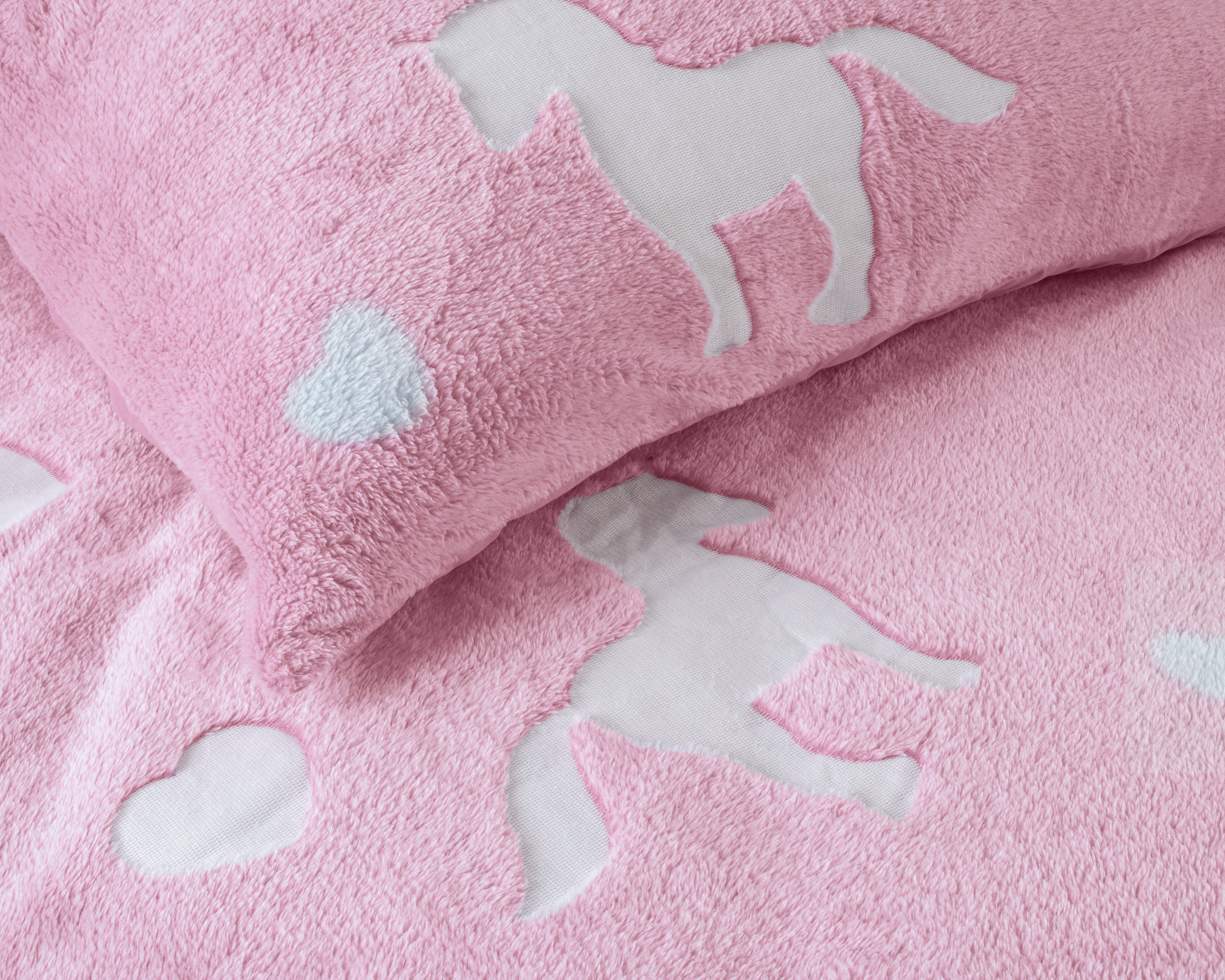 Glow in the dark Unicorn Pink
