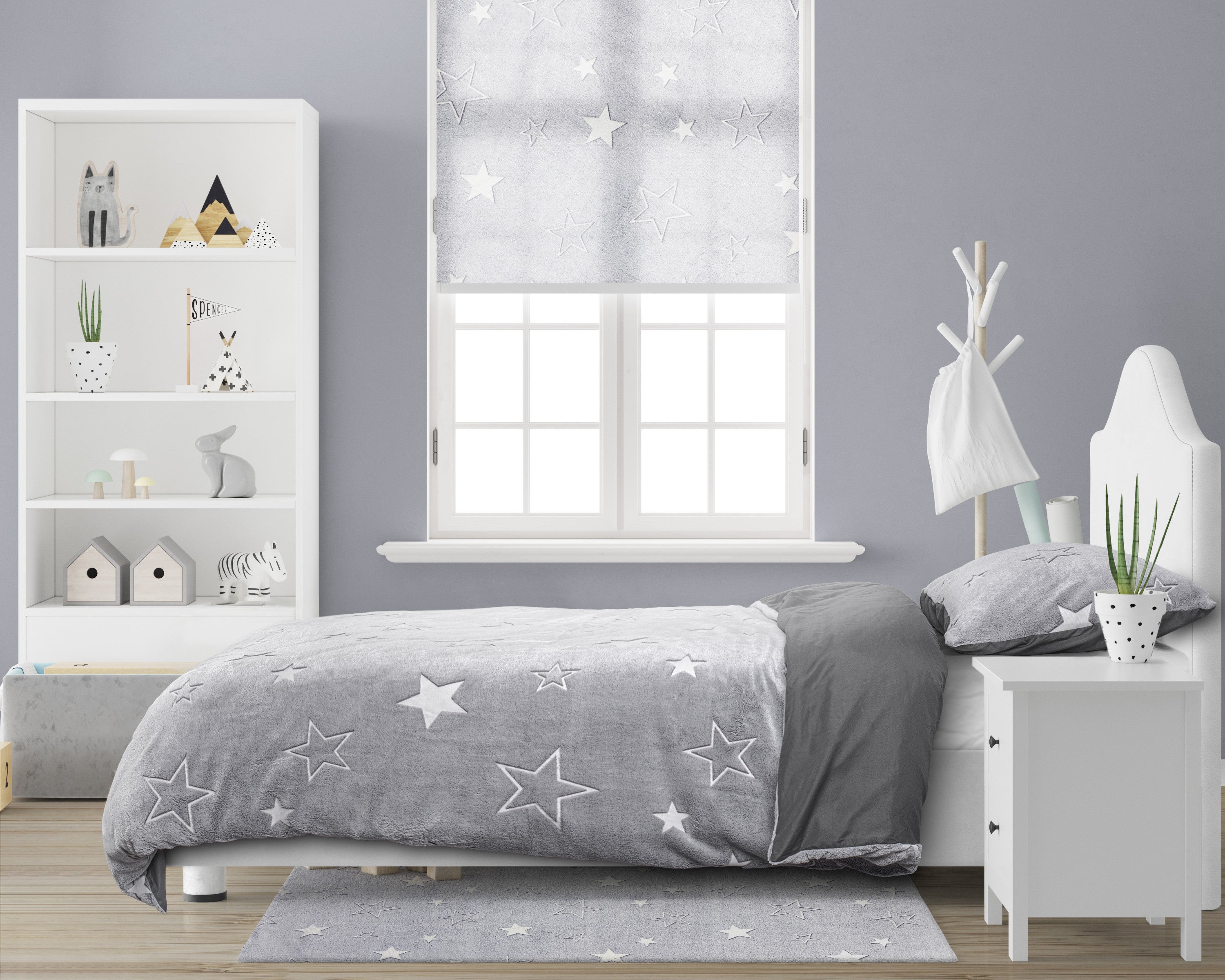 Glow in the dark Stars Grey