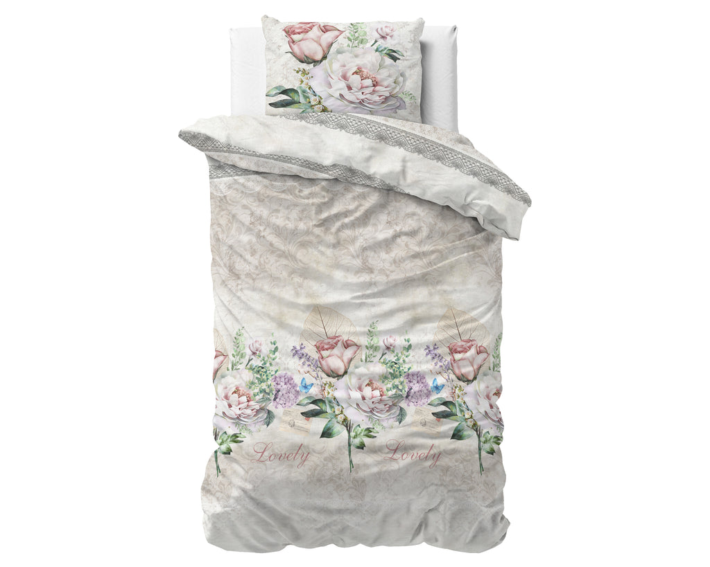 Lovely Flower Beige
