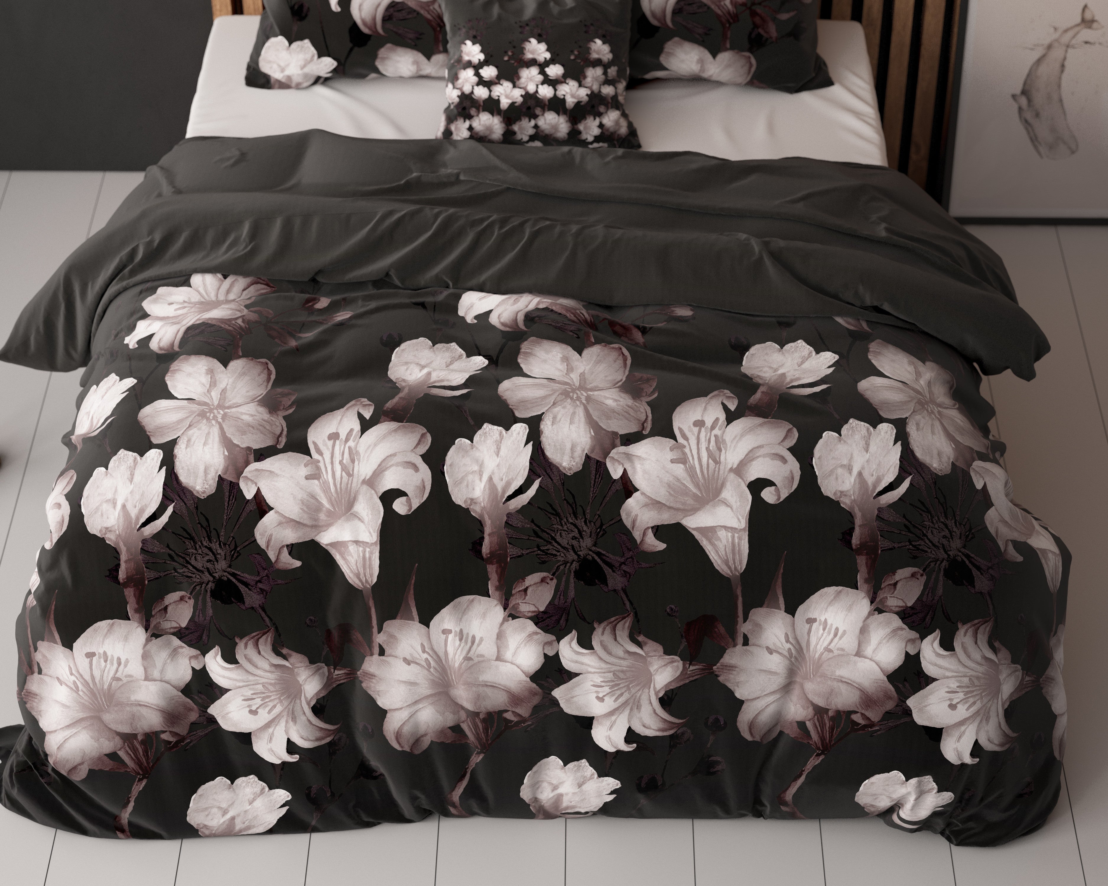 Dark Flower Black