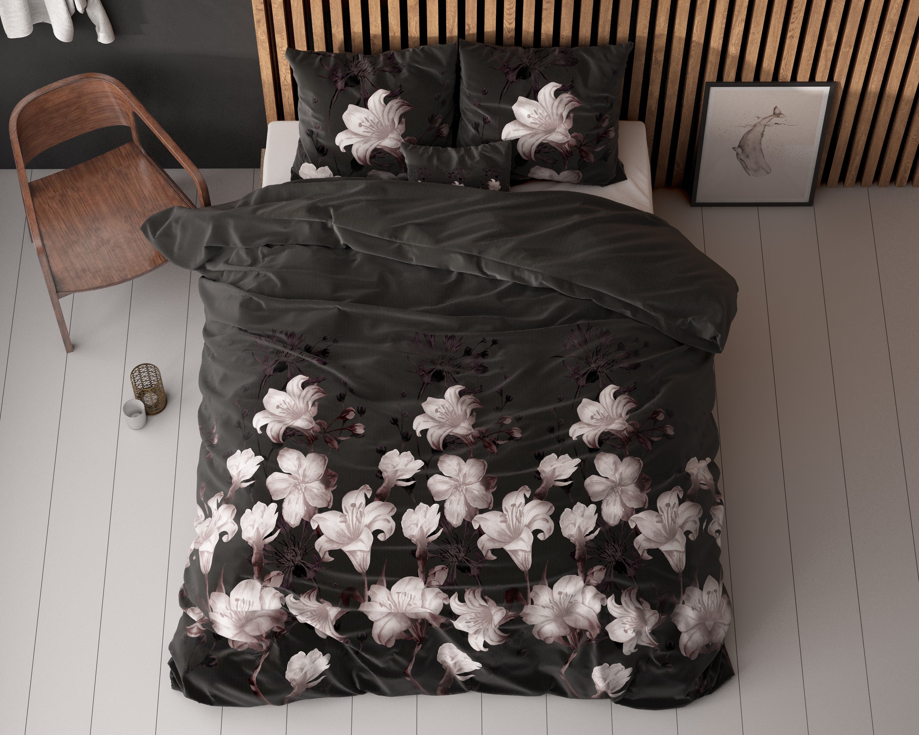 Dark Flower Black