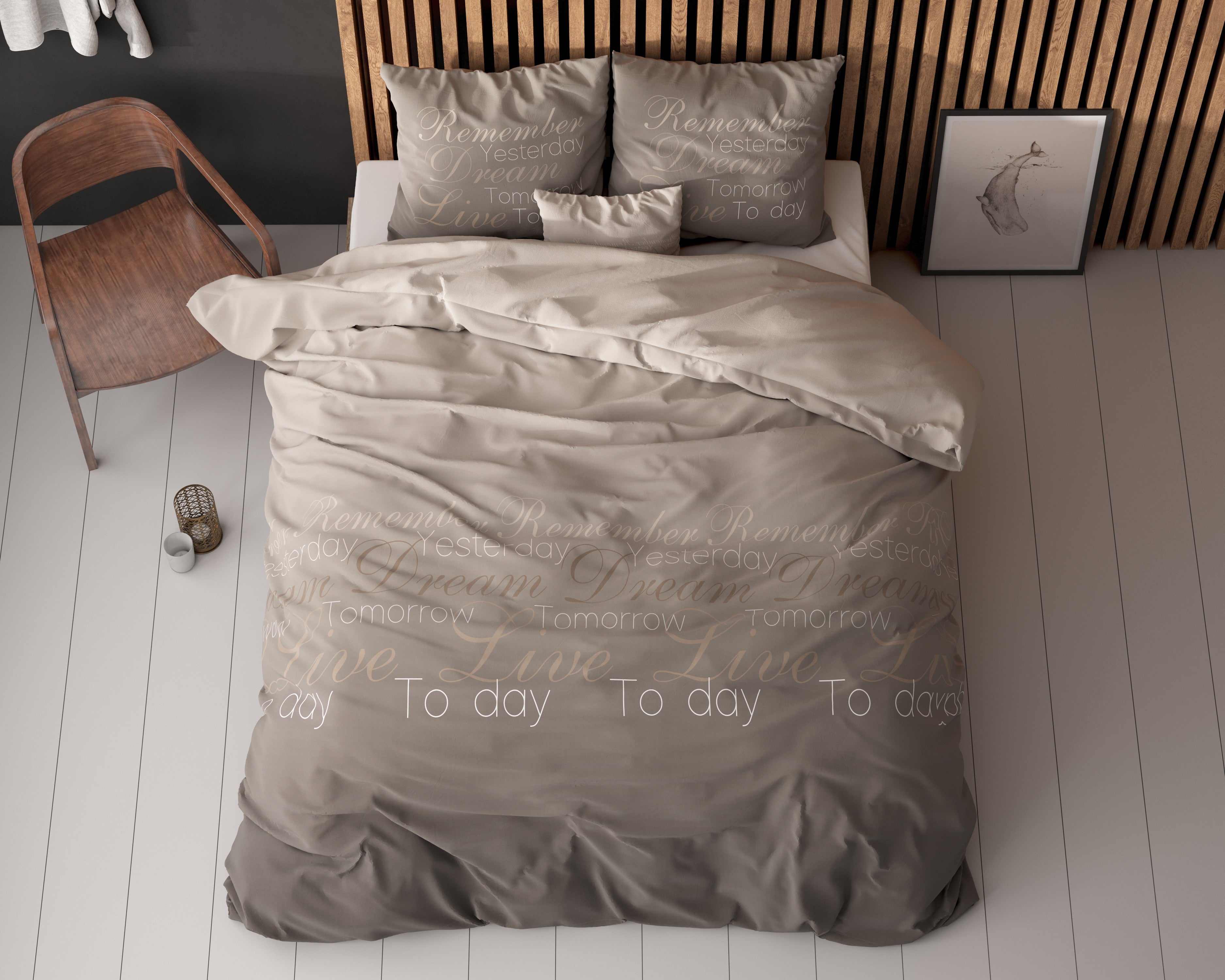 Live Today Taupe