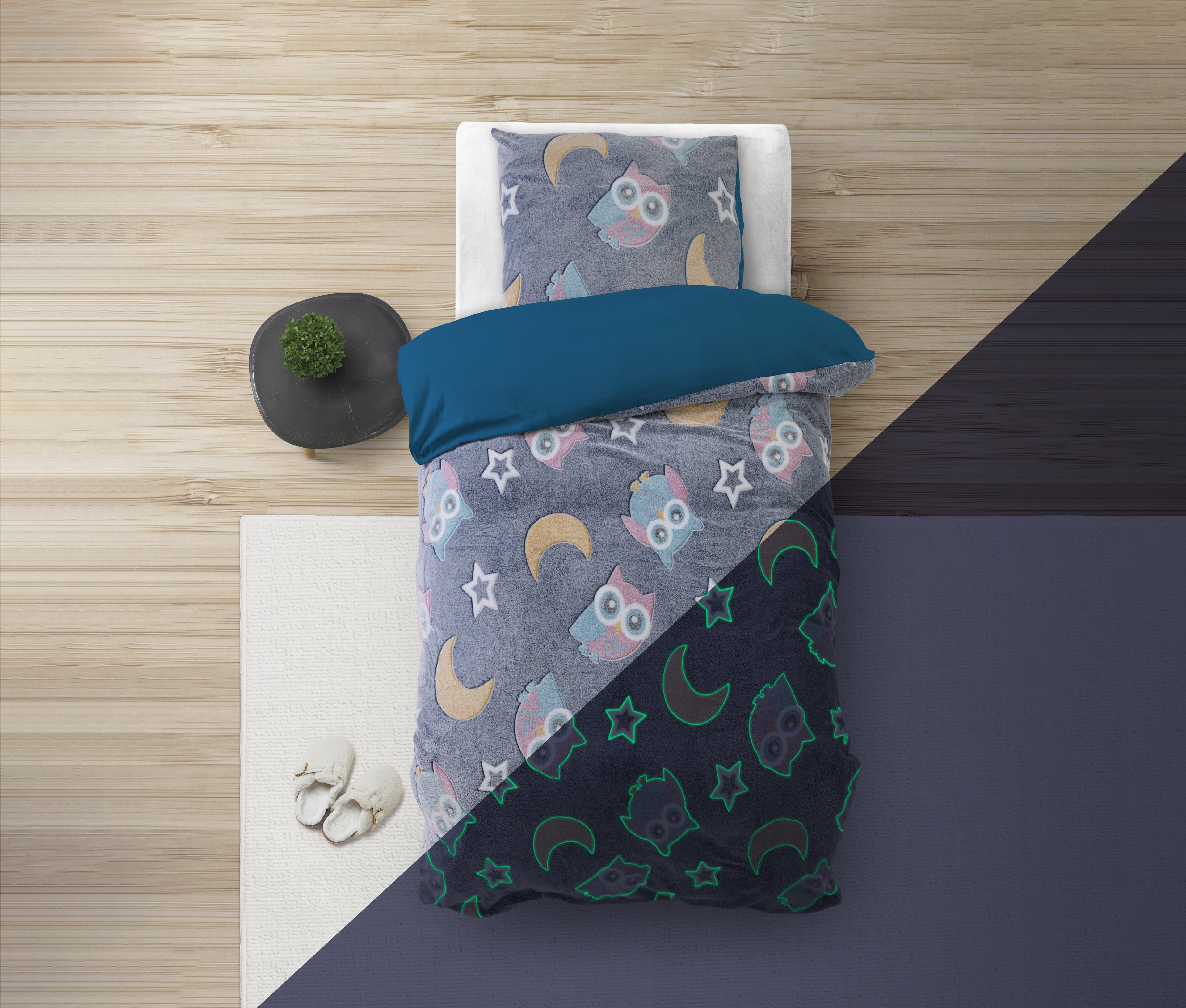 Glow in the dark - Night Owl Blue