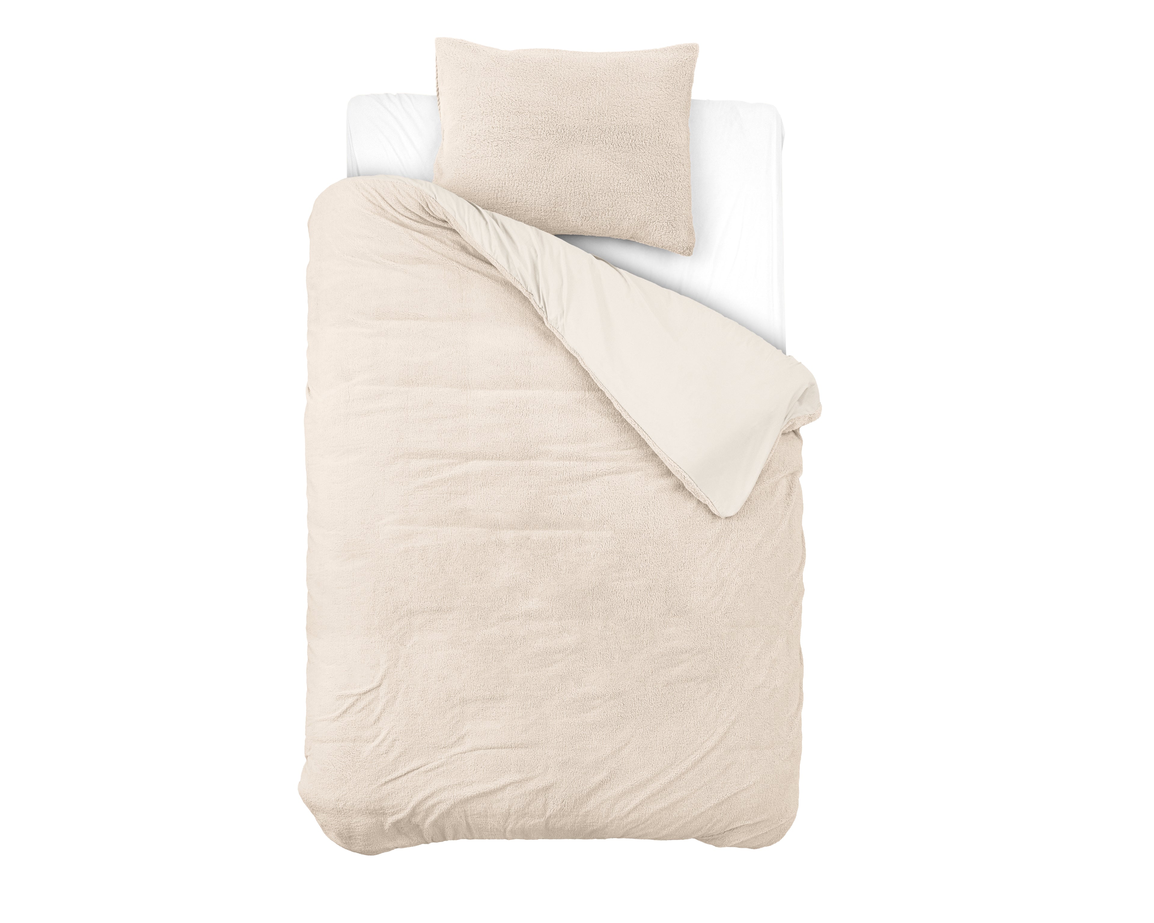Posteljnina Teddy krem