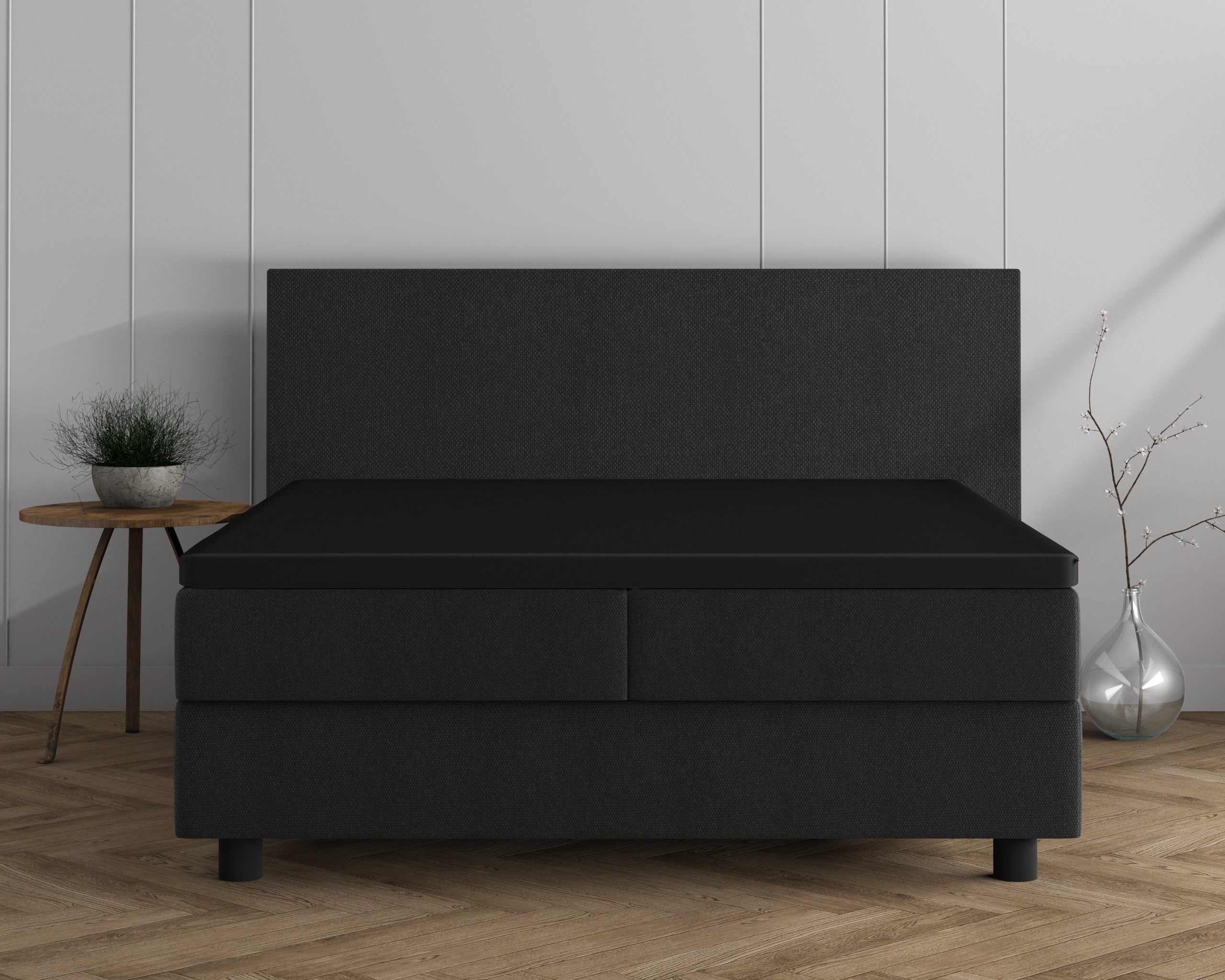 Double Jersey 220 gr. rjuha za nadvložek Black