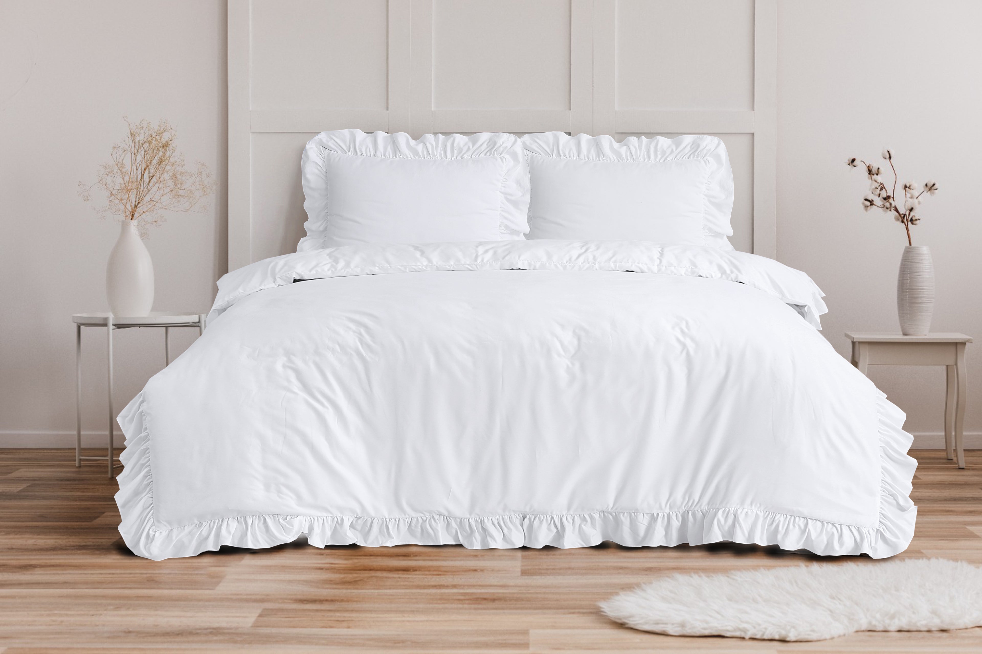 Ruffles White