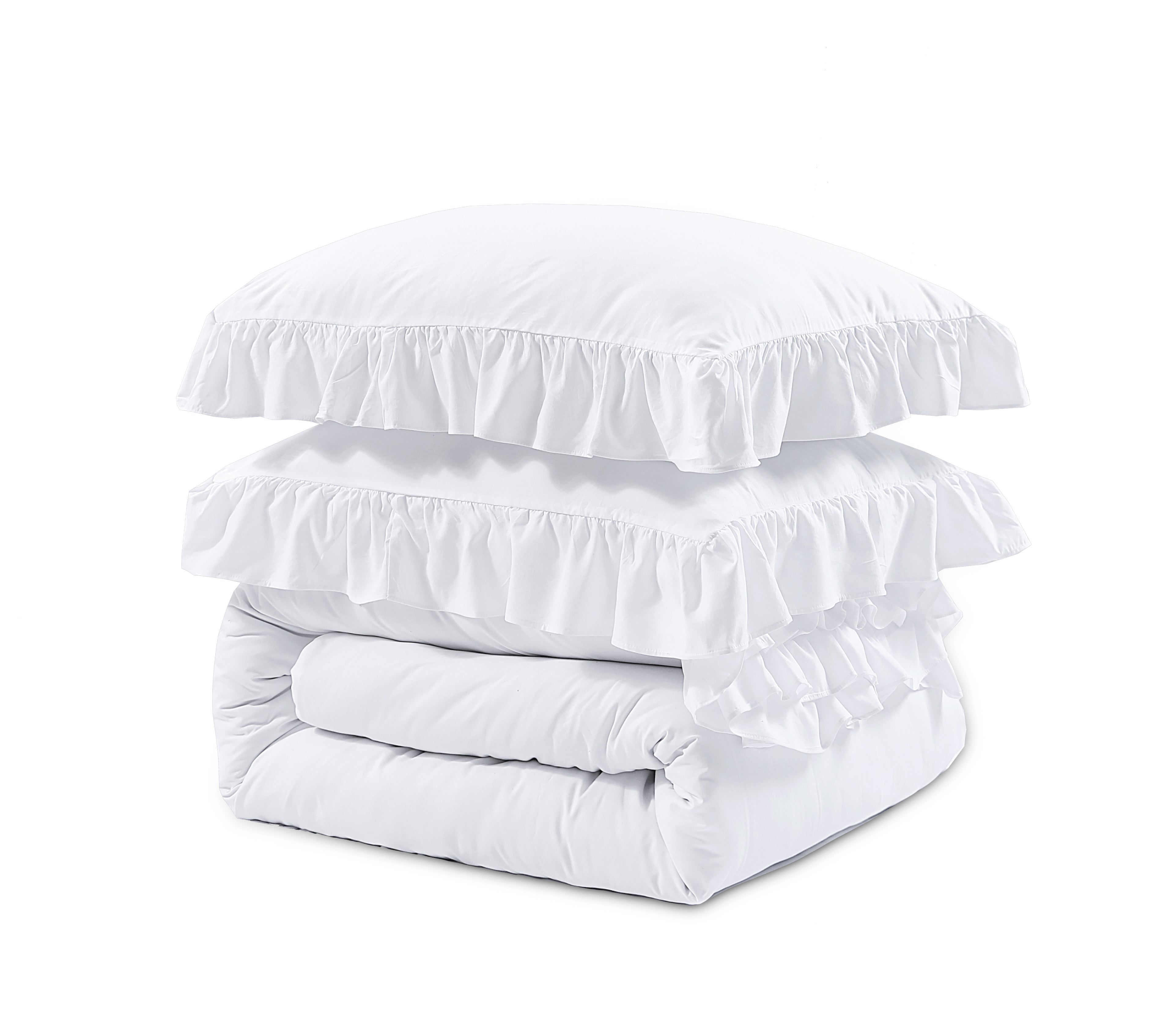 Ruffles White