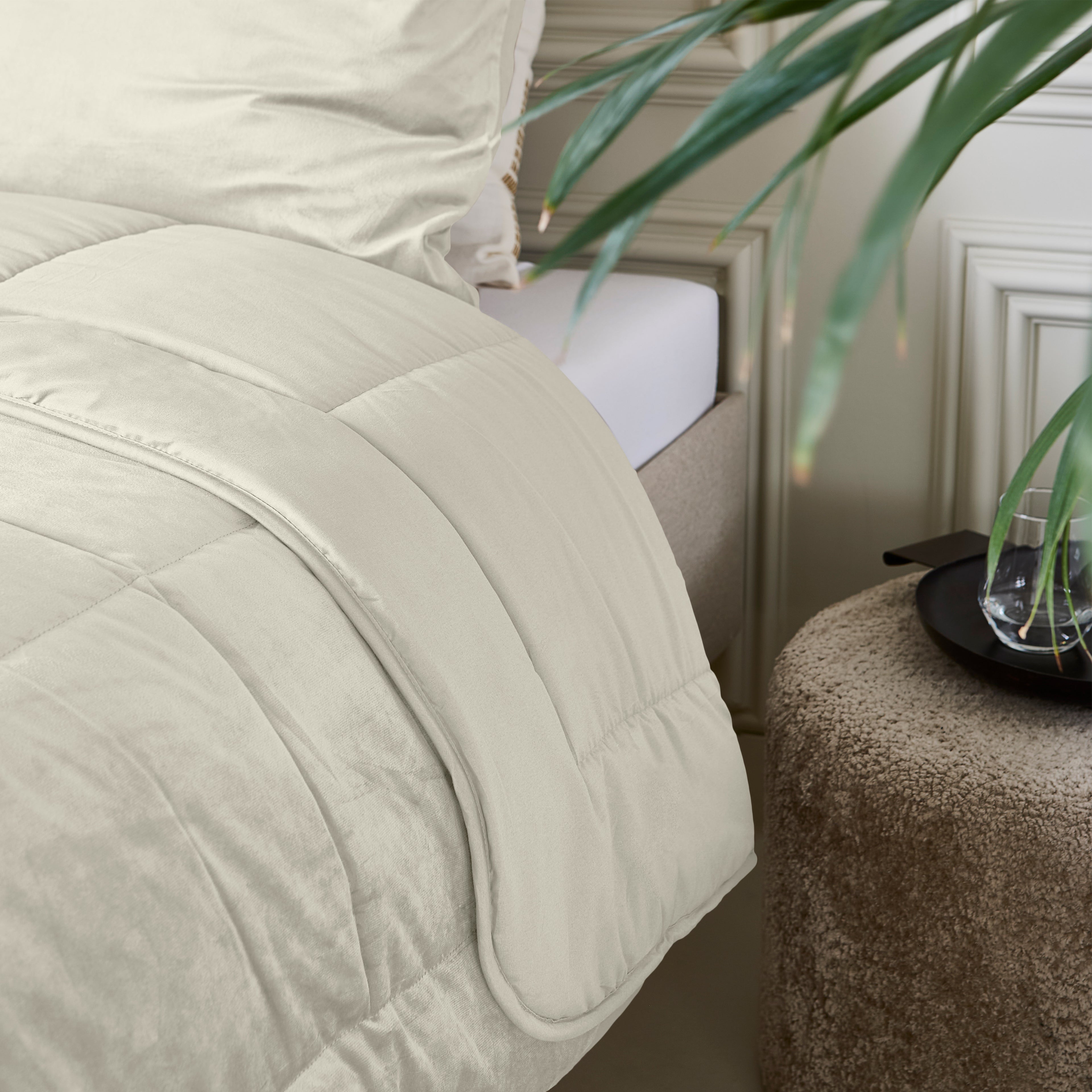 Lazy Velvet Odeja Creme