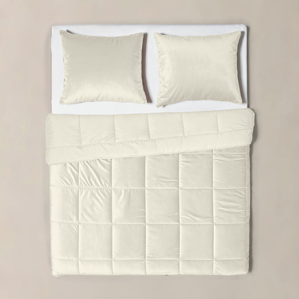 Lazy Velvet Odeja Creme