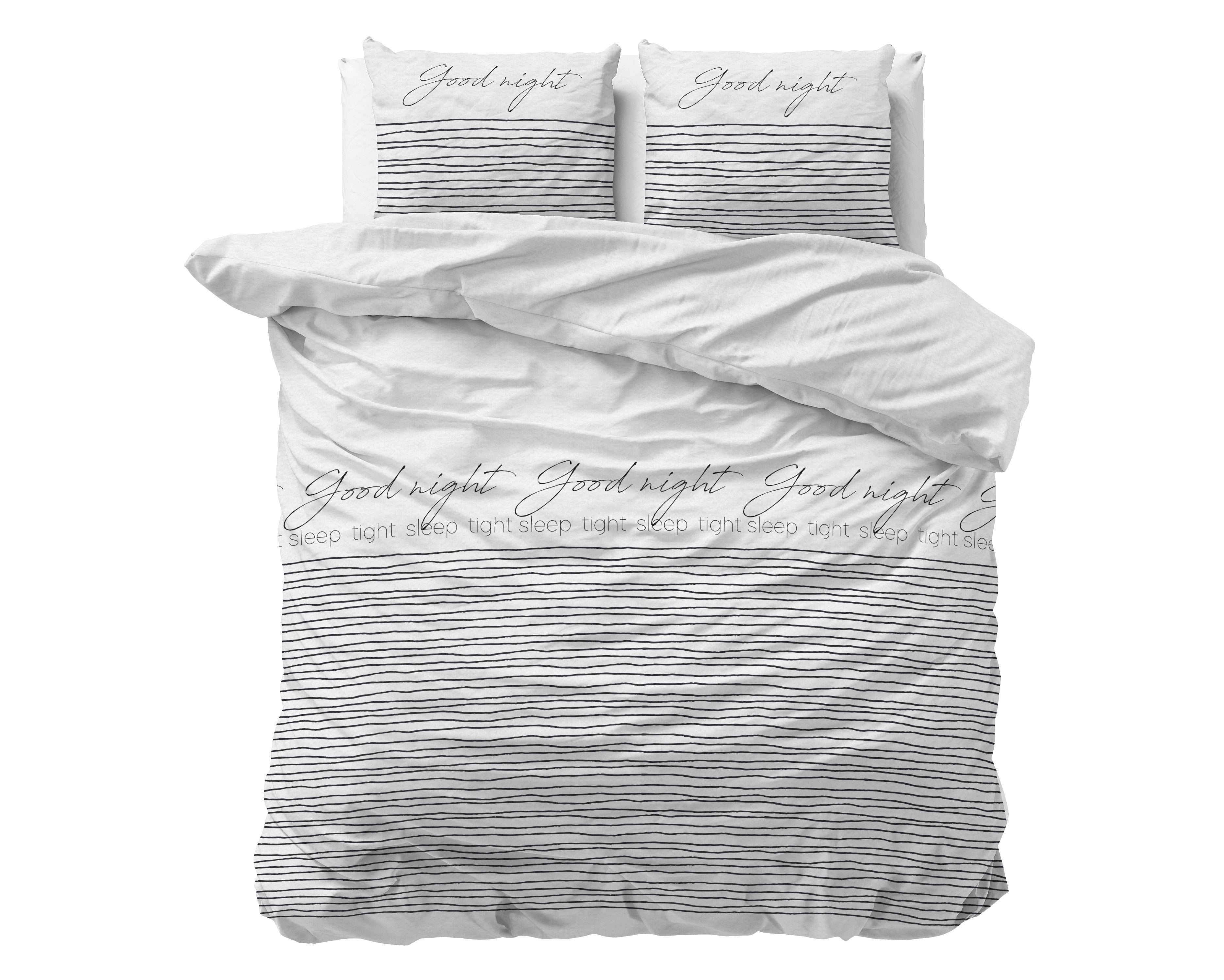 Posteljnina Sleeptight 2 Bela