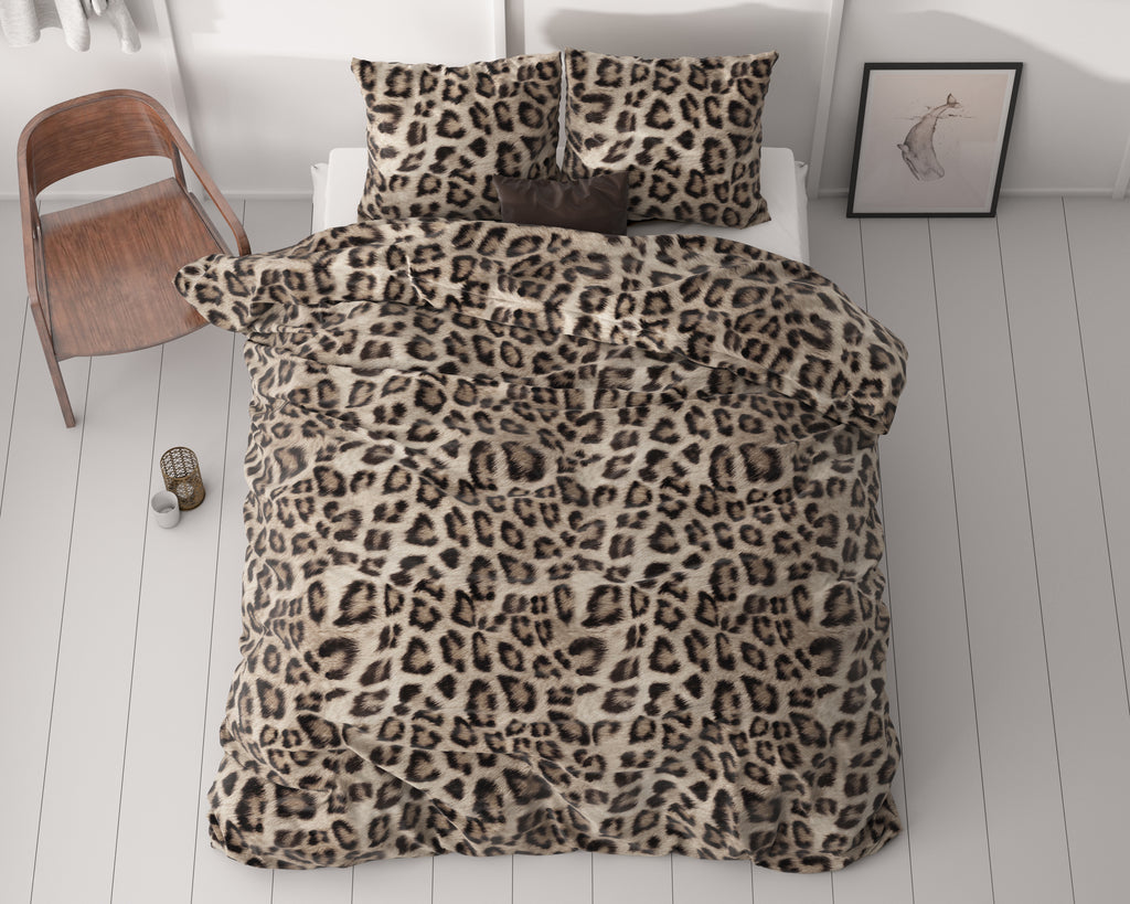 Posteljnina Deep Panther Rjava