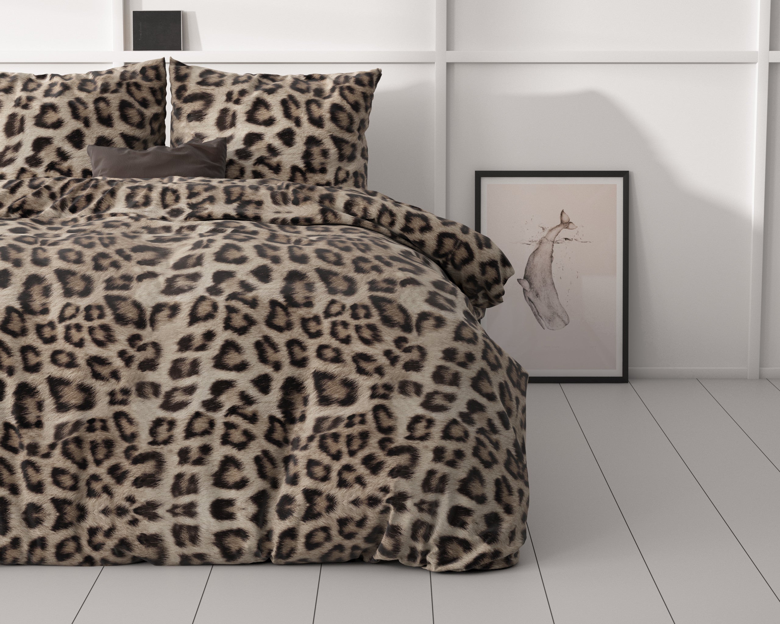 Posteljnina Deep Panther Rjava