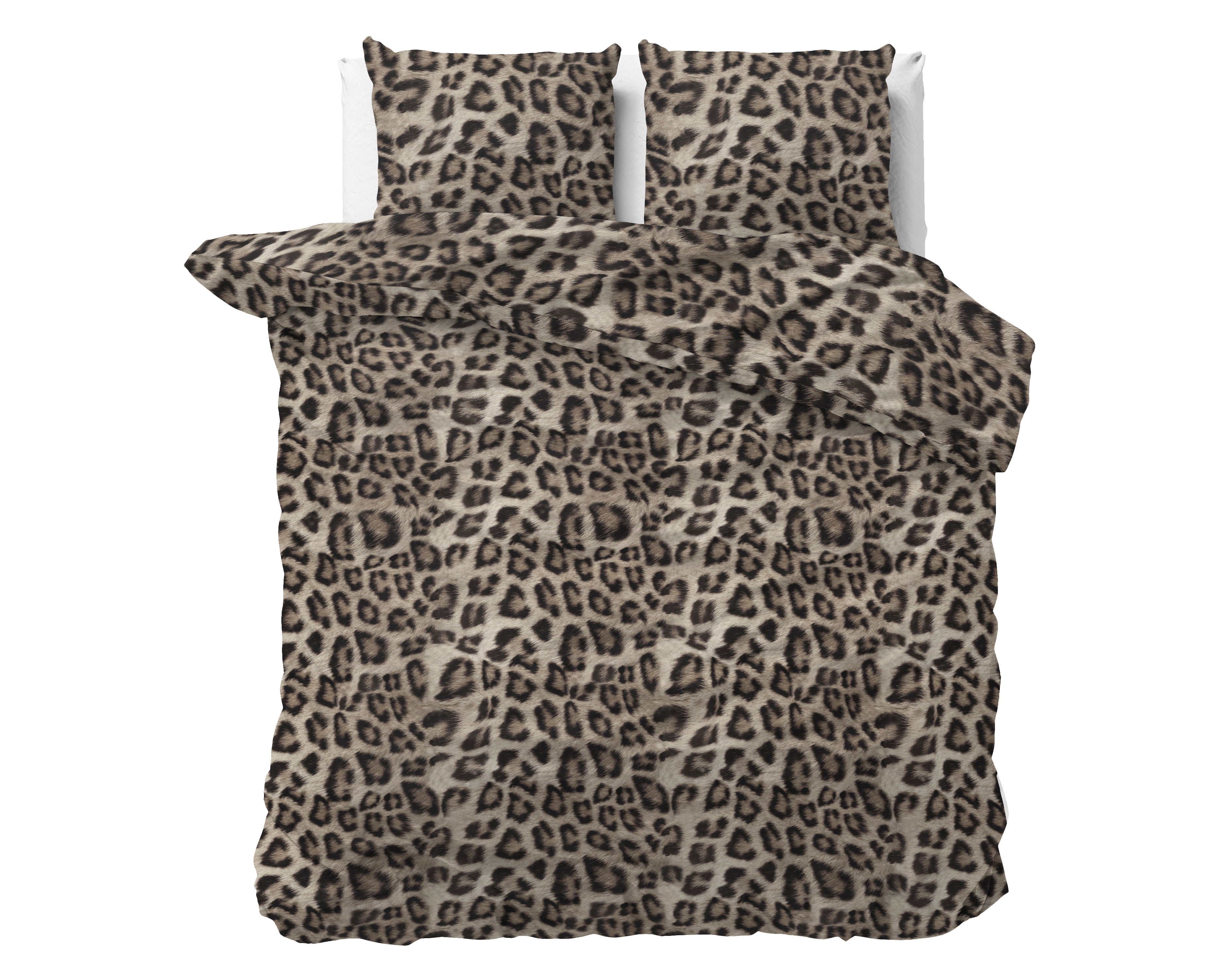 Posteljnina Deep Panther Rjava