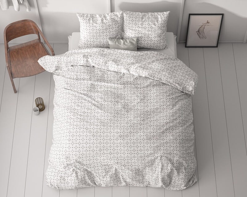 Posteljnina Vardo White