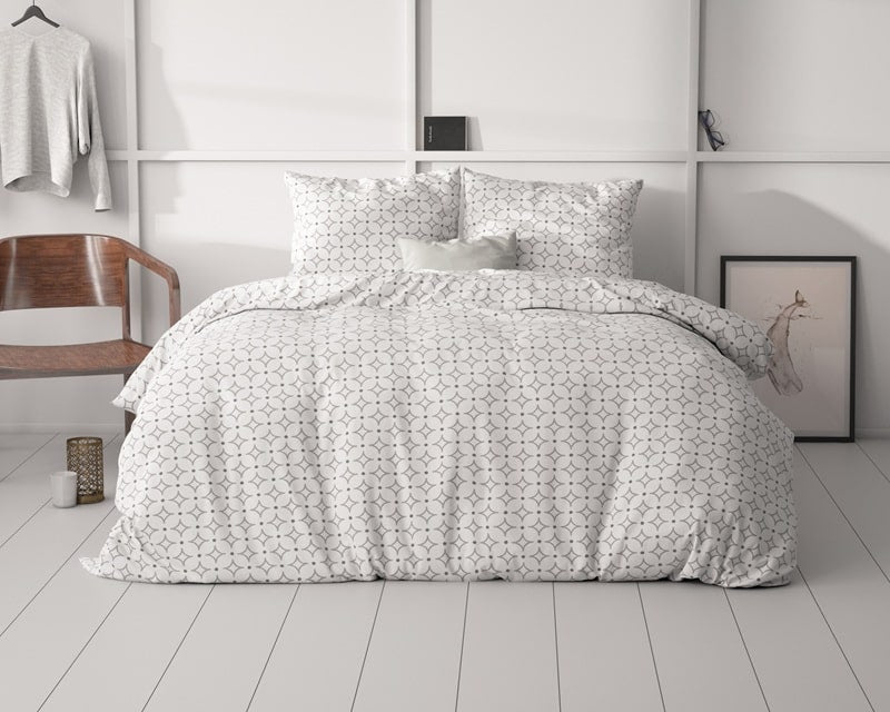 Posteljnina Vardo White