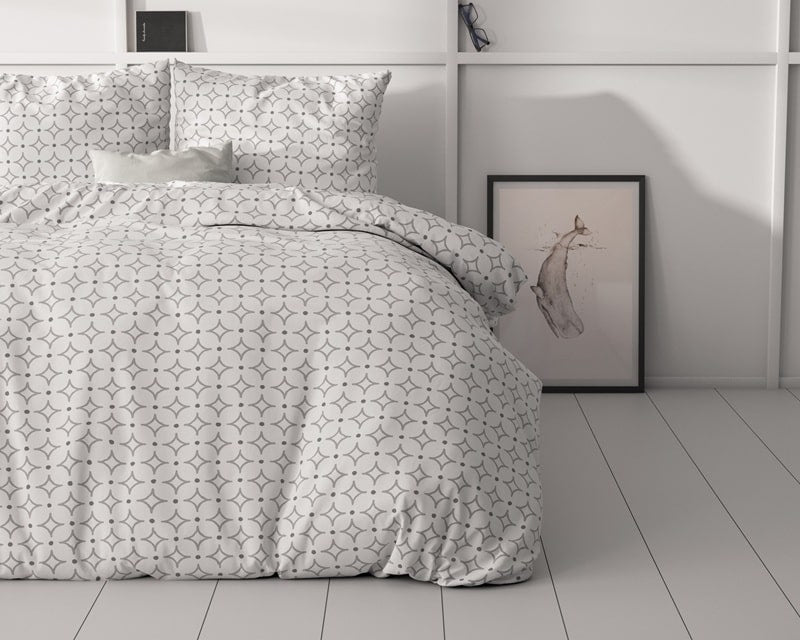 Posteljnina Vardo White