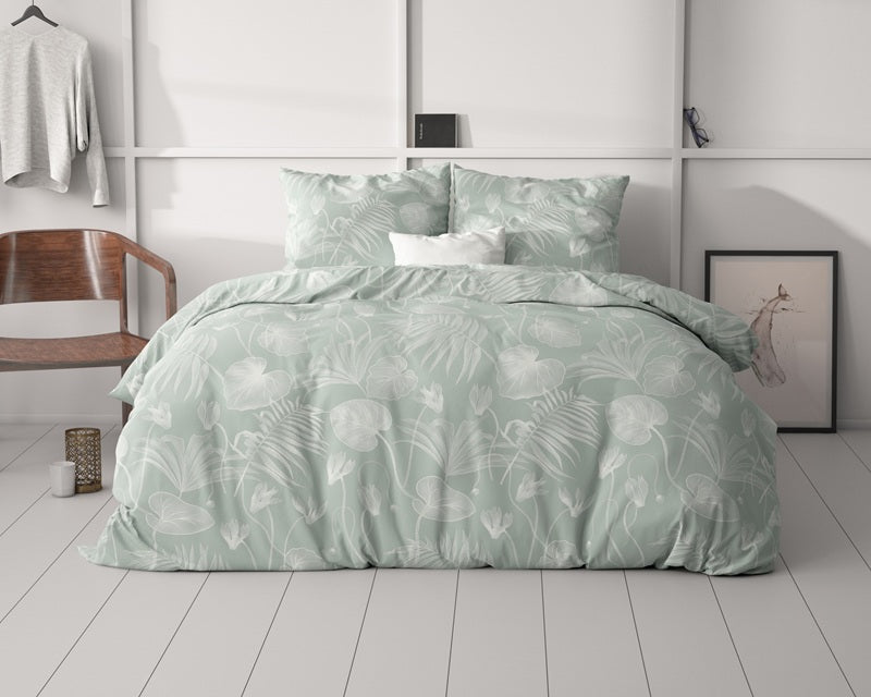 Posteljnina Delight Green