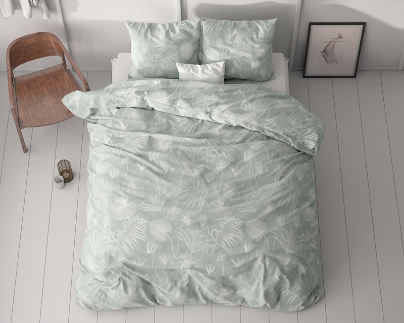 Posteljnina Delight Green