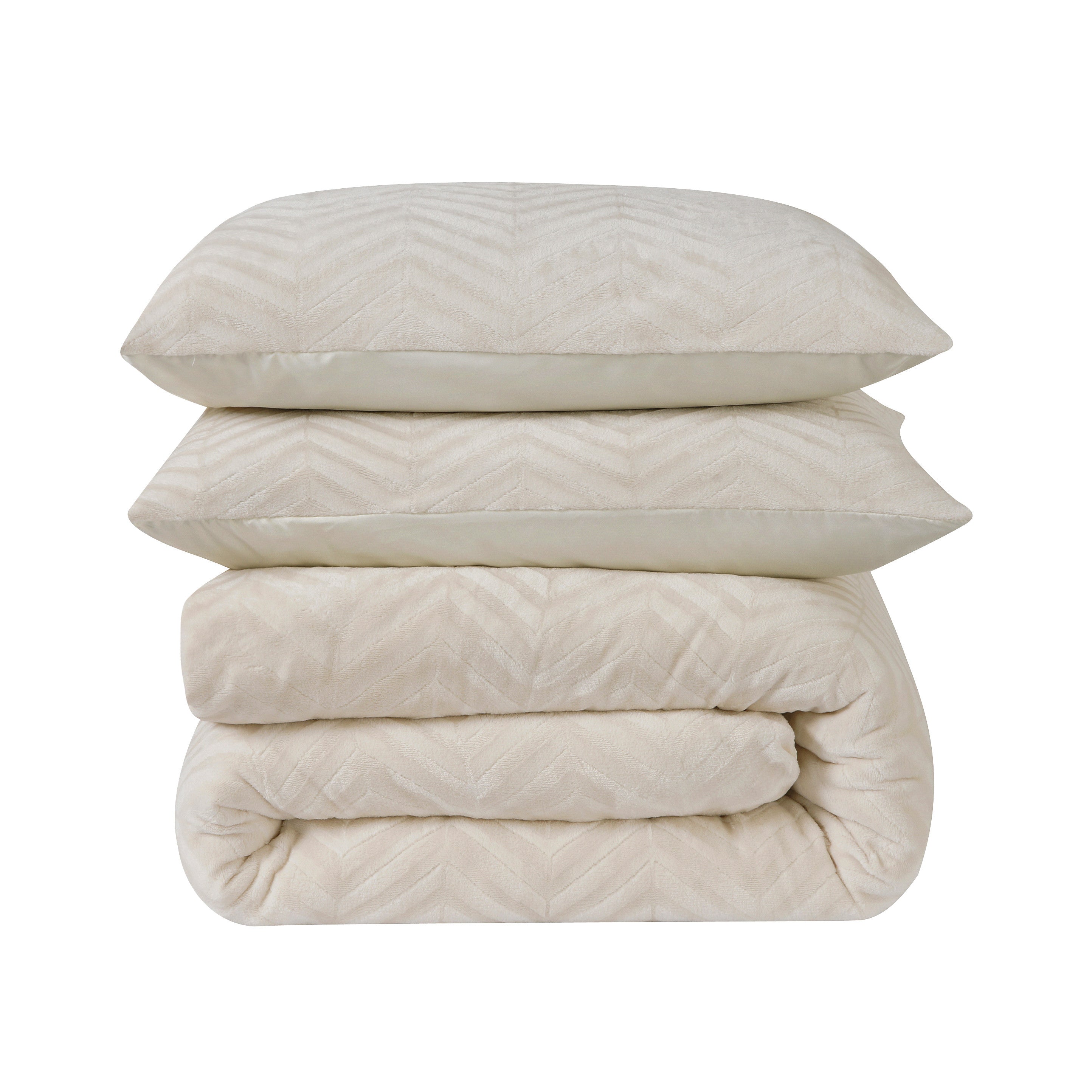 Chevron Teddy Créme