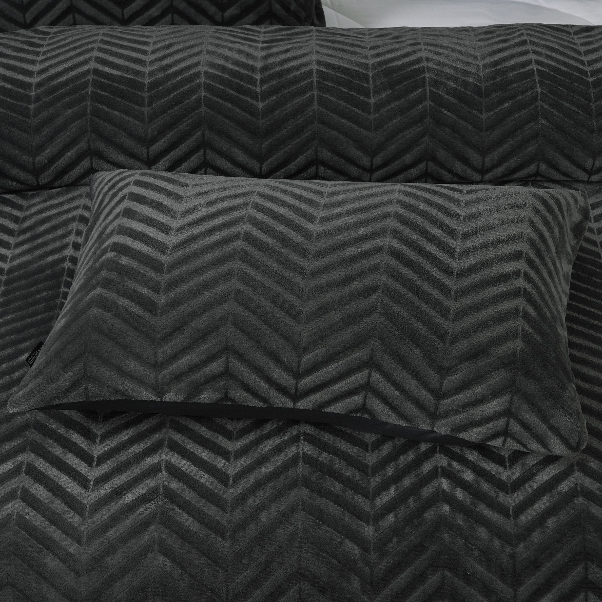Chevron Teddy Antracit