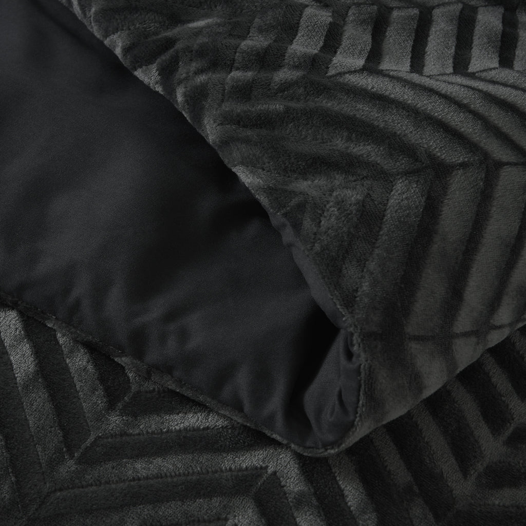 Chevron Teddy Antracit