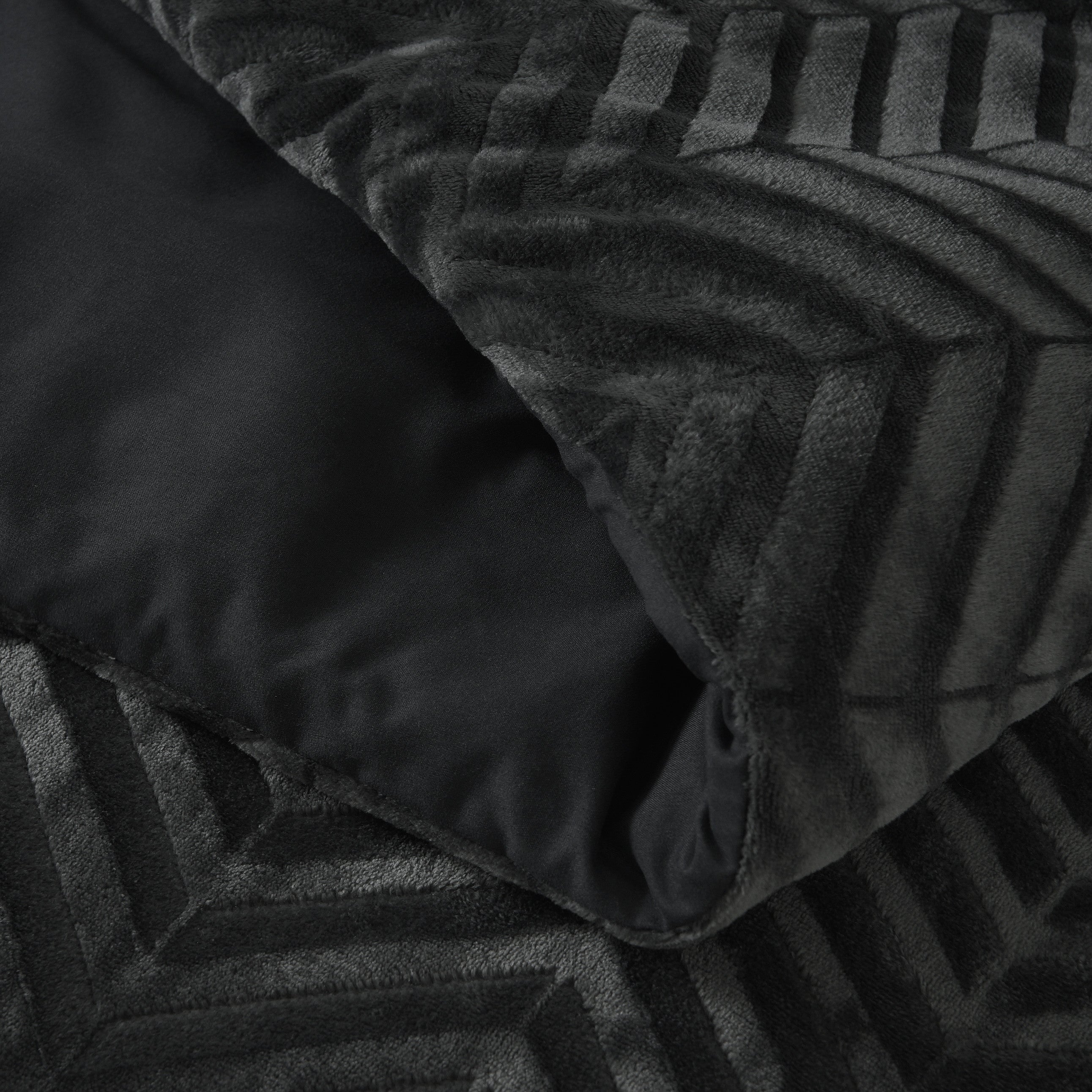 Chevron Teddy Antracit